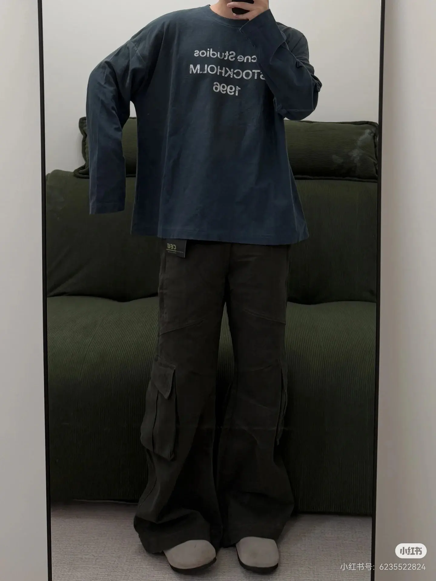 Acne Studios 1996 Logo Long-Sleeve T-Shirt D14022522 — view 4