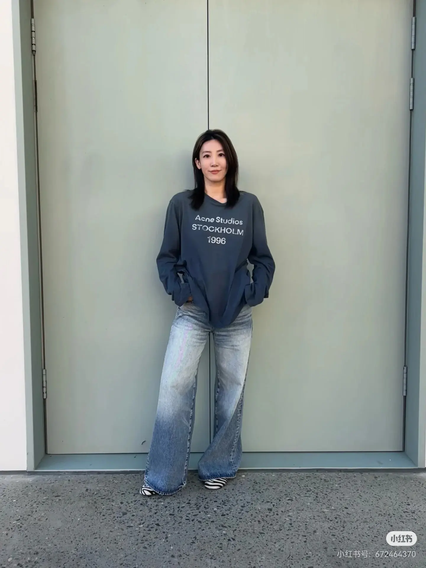 Acne Studios 1996 Logo Long-Sleeve T-Shirt D14022522 — view 6