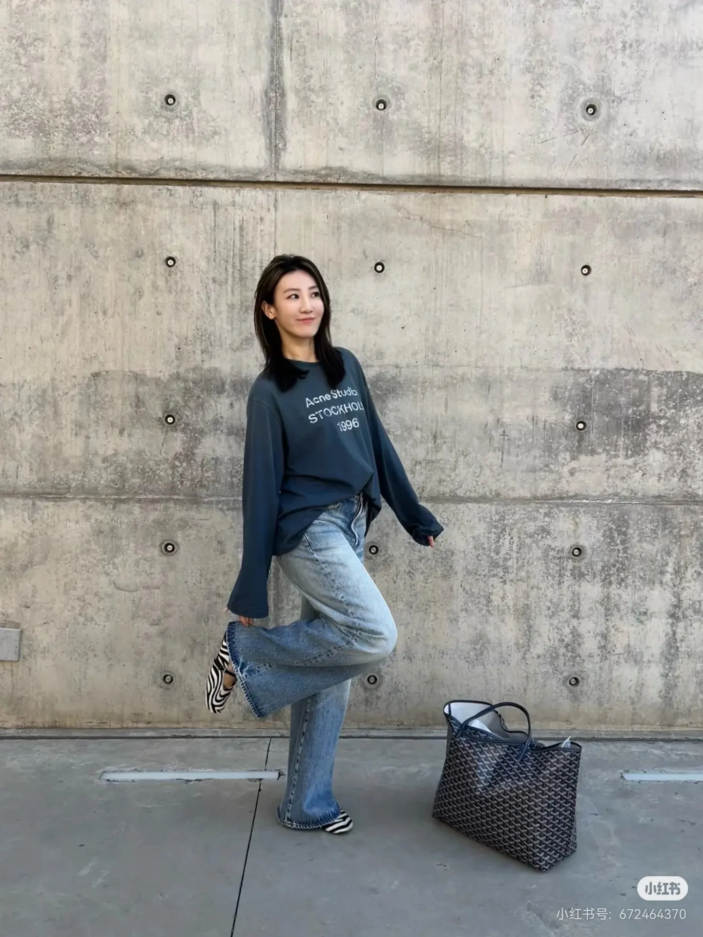 Acne Studios 1996 Logo Long-Sleeve T-Shirt D14022522 — view 8
