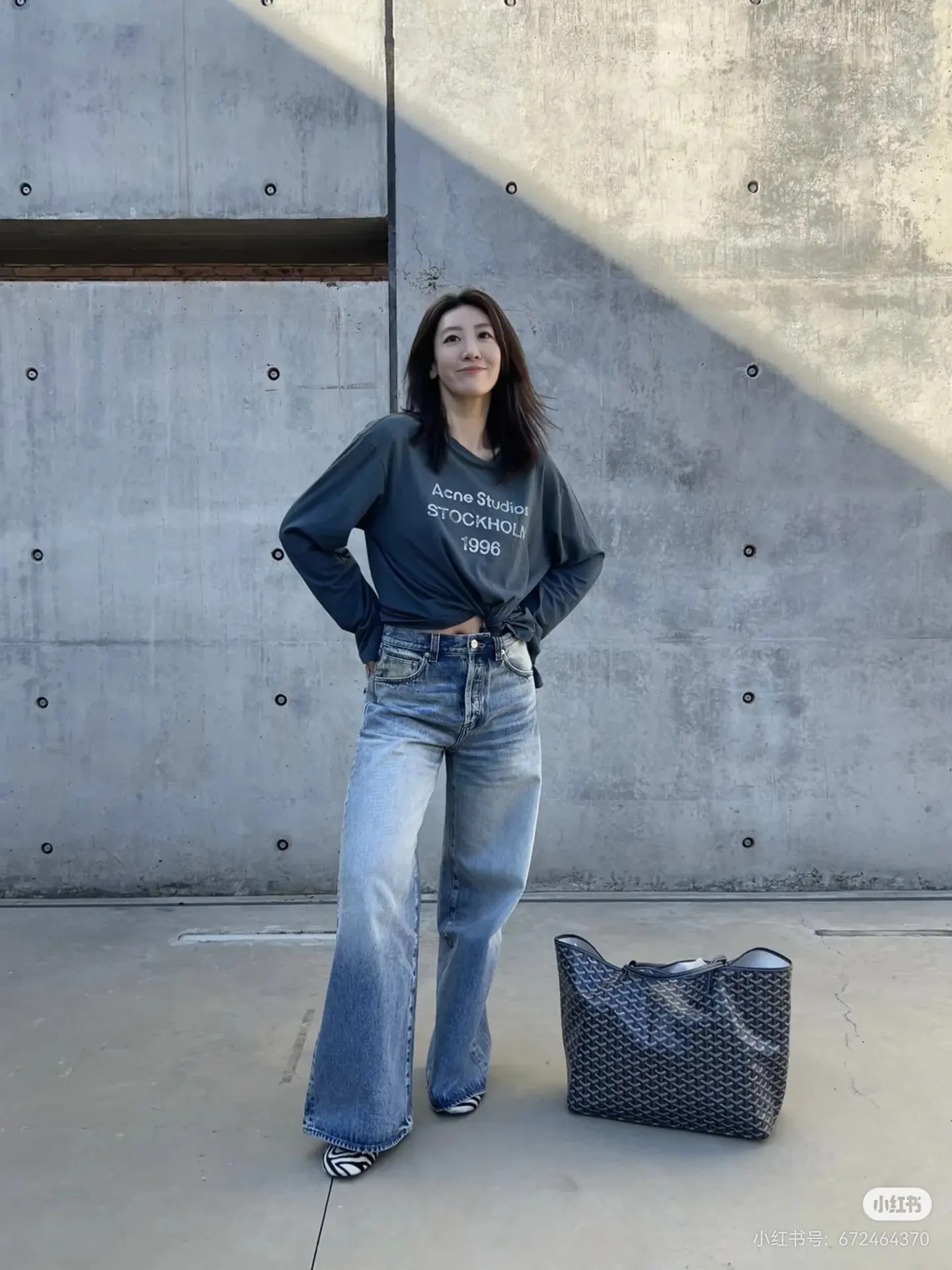 Acne Studios 1996 Logo Long-Sleeve T-Shirt D14022522 — view 9