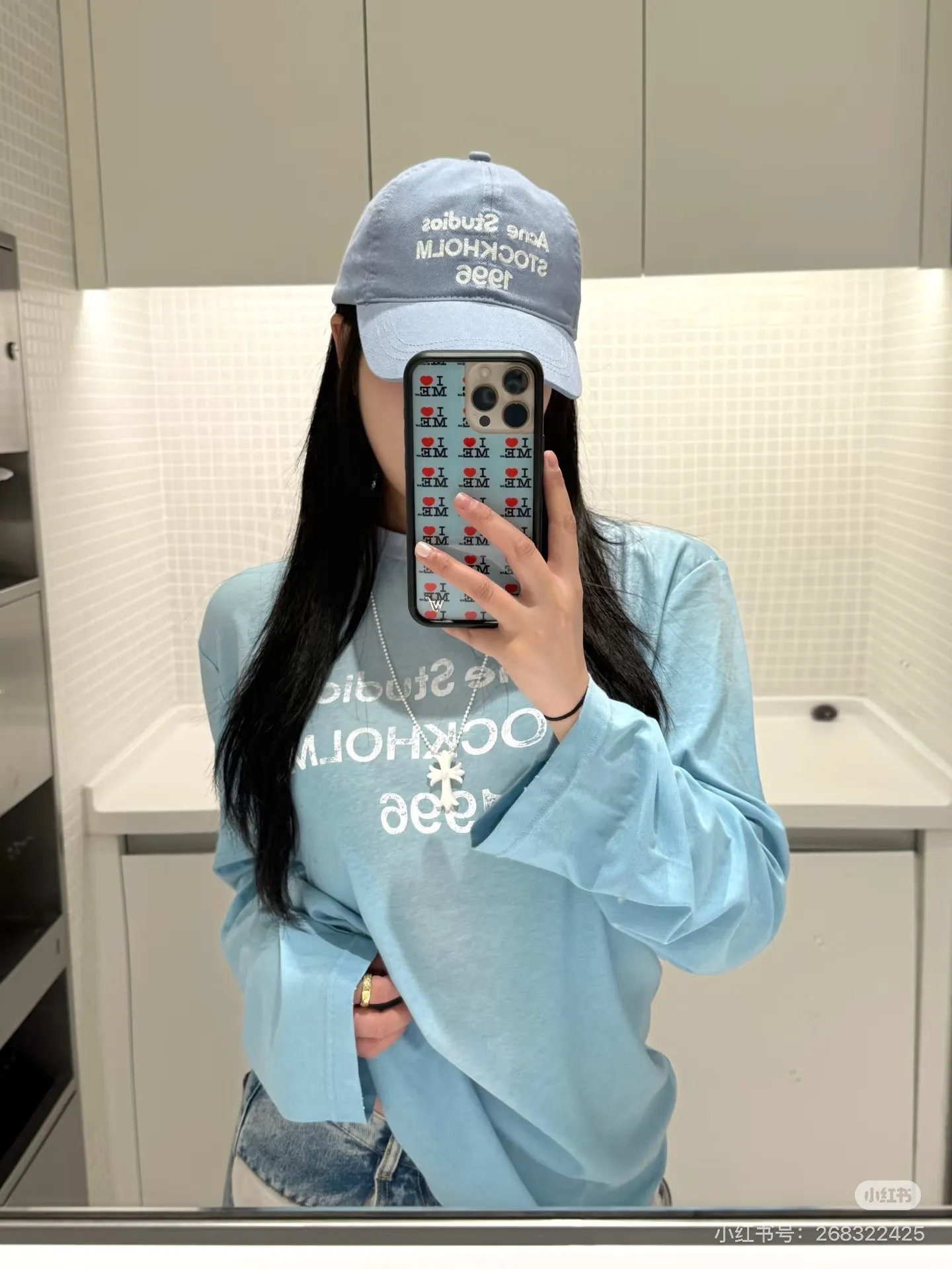 1996 Distressed Long-Sleeve T-Shirt D14022533 — view 2