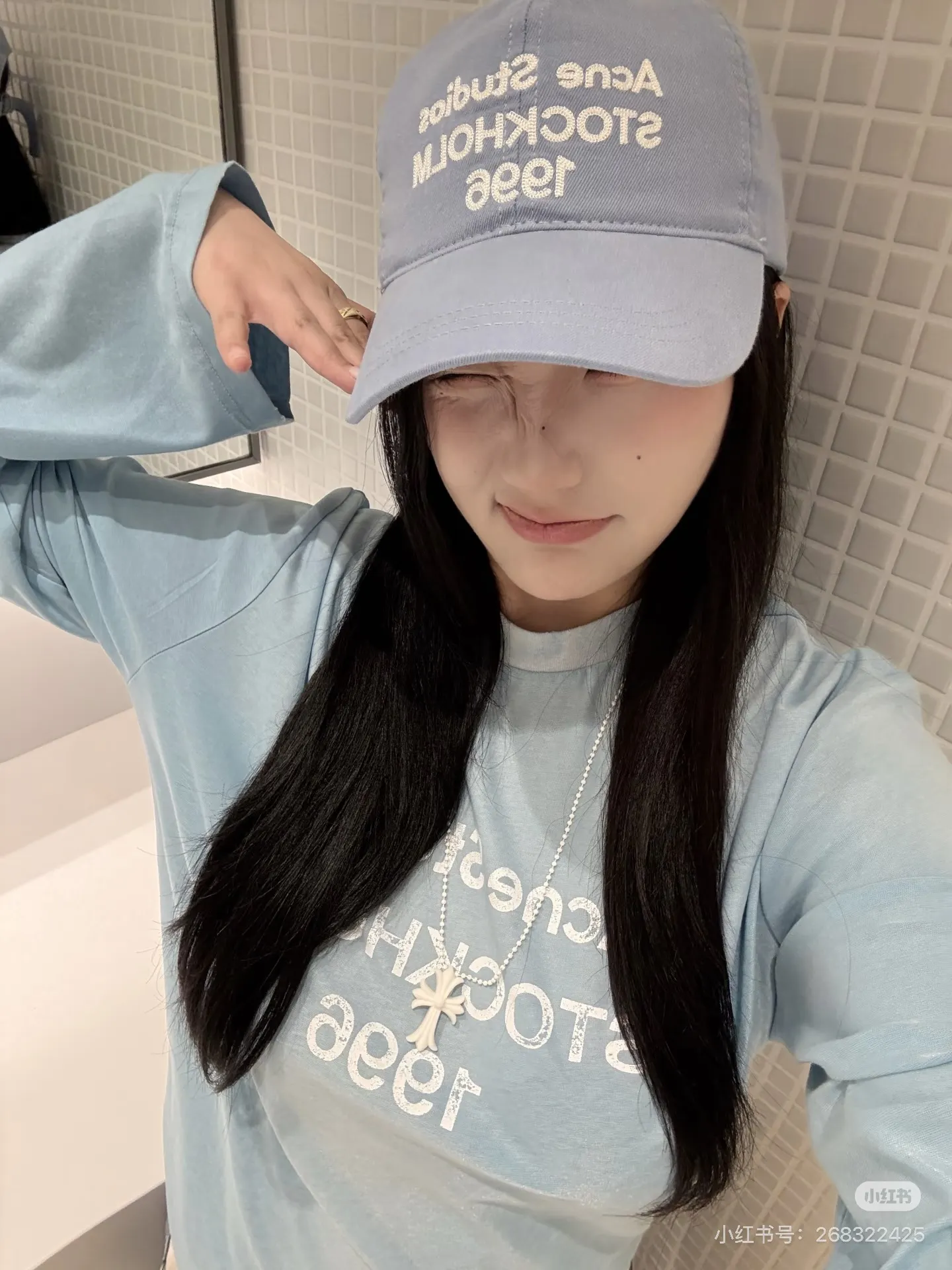 1996 Distressed Long-Sleeve T-Shirt D14022533 — view 3