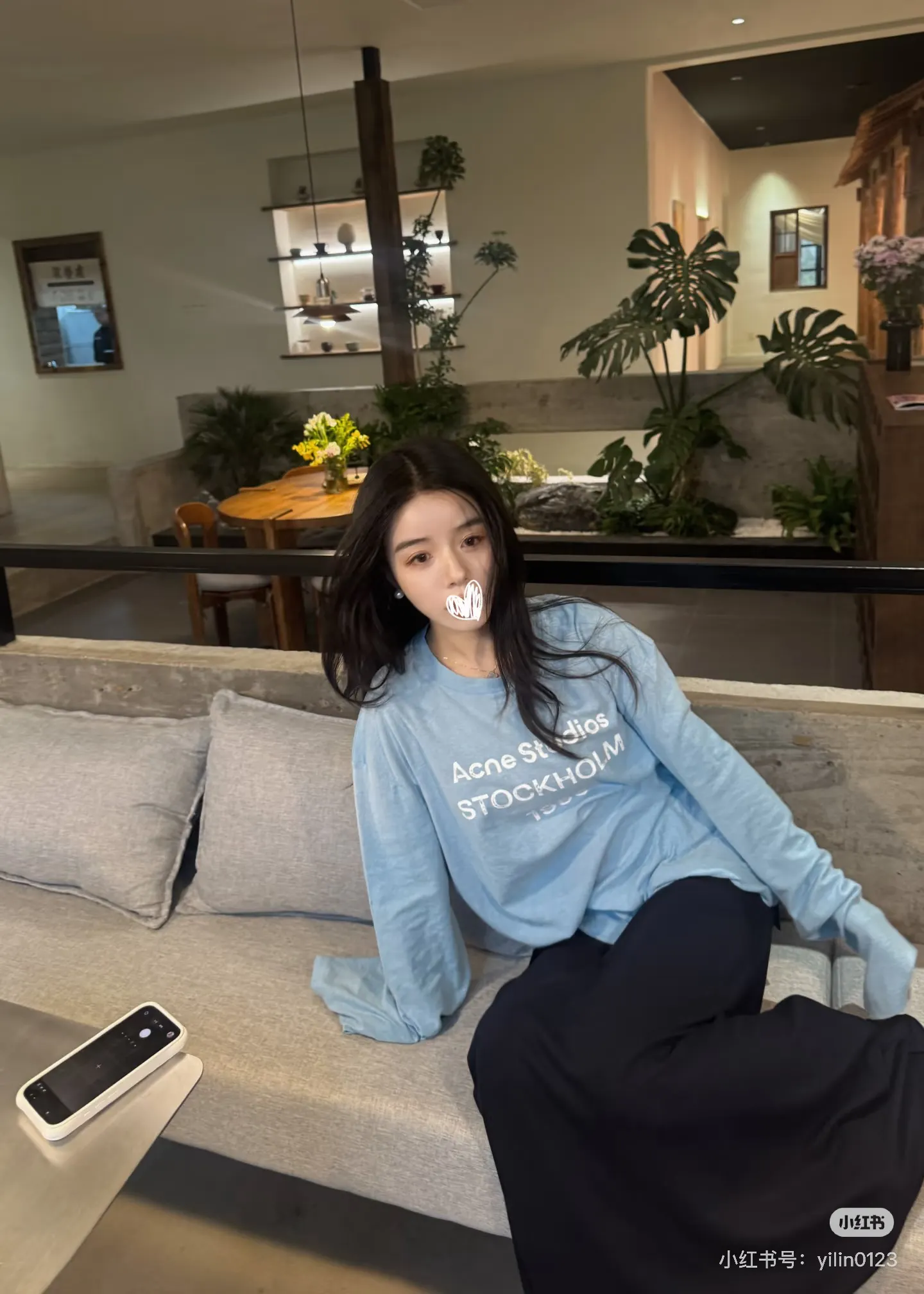1996 Distressed Long-Sleeve T-Shirt D14022533 — view 6