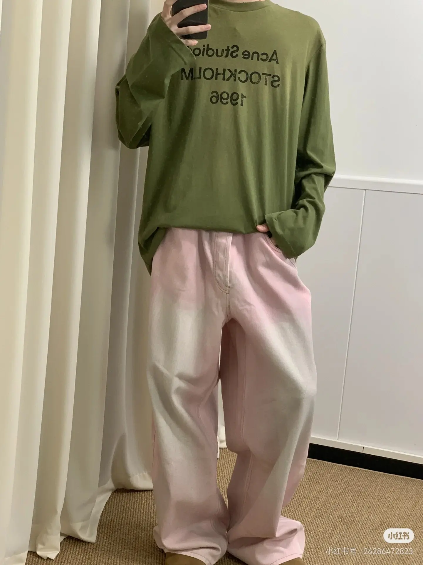 1996 Distressed Long-Sleeve T-Shirt D14022526 — view 4