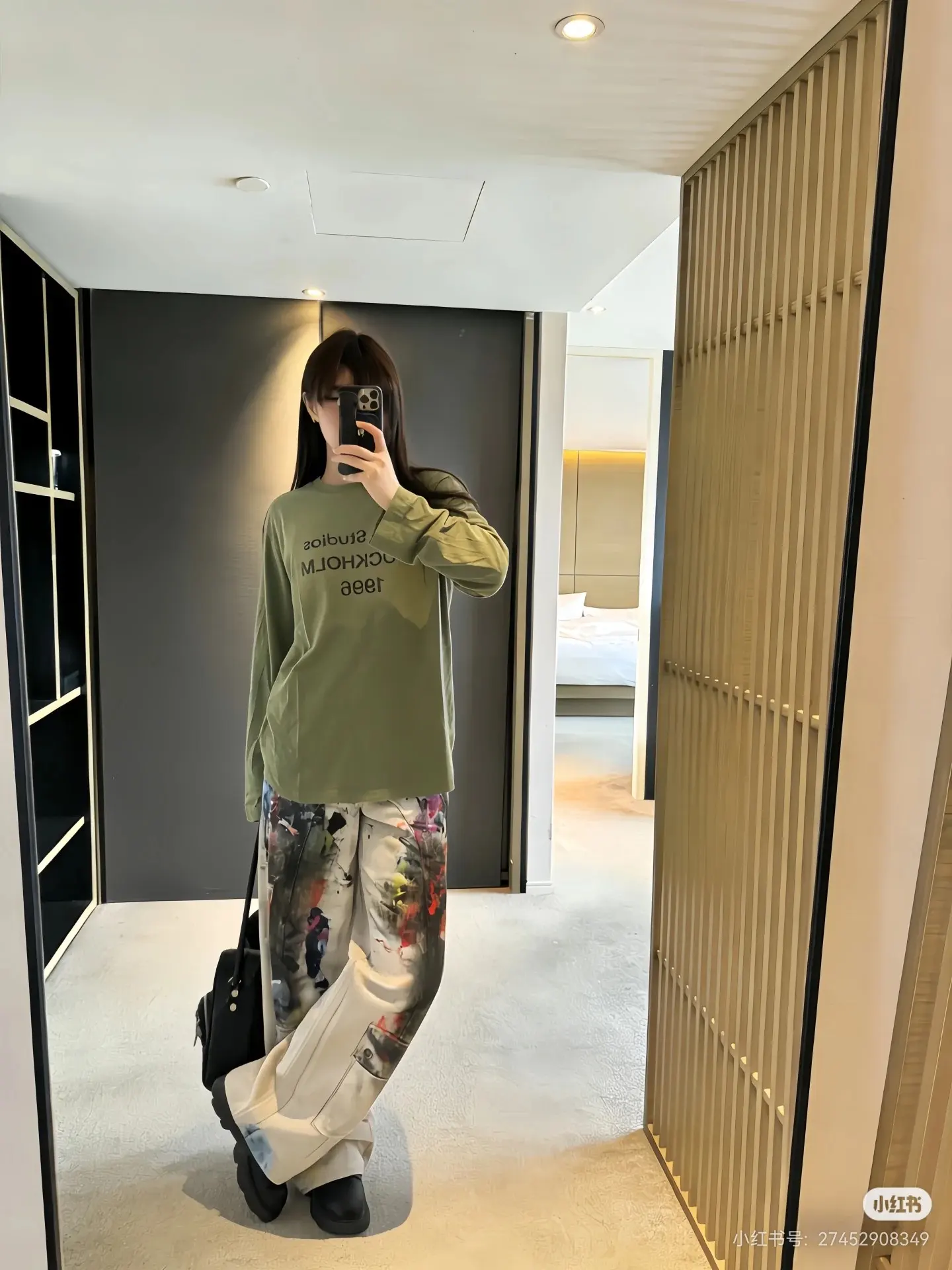 1996 Distressed Long-Sleeve T-Shirt D14022526 — view 5