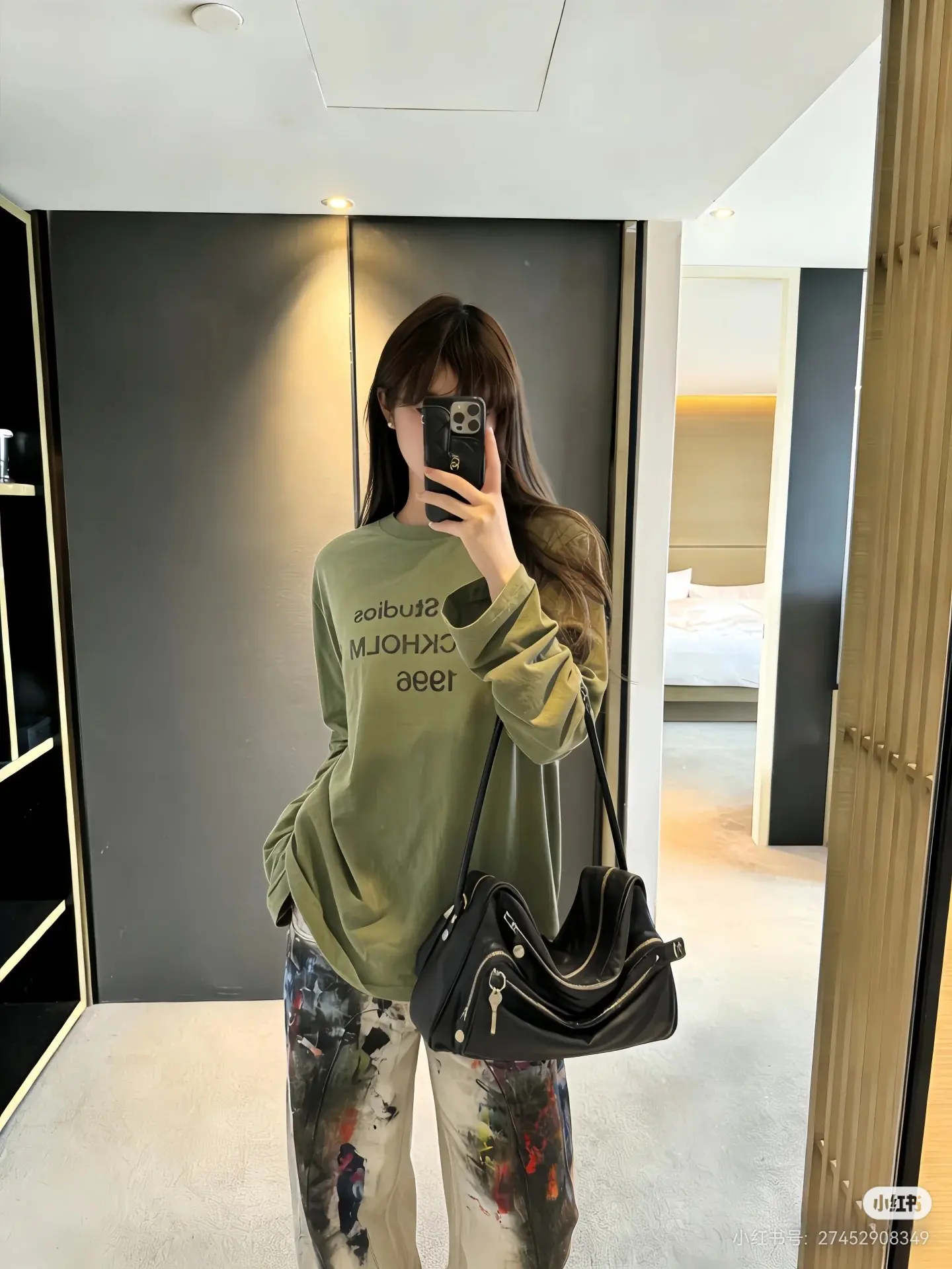 1996 Distressed Long-Sleeve T-Shirt D14022526 — view 6