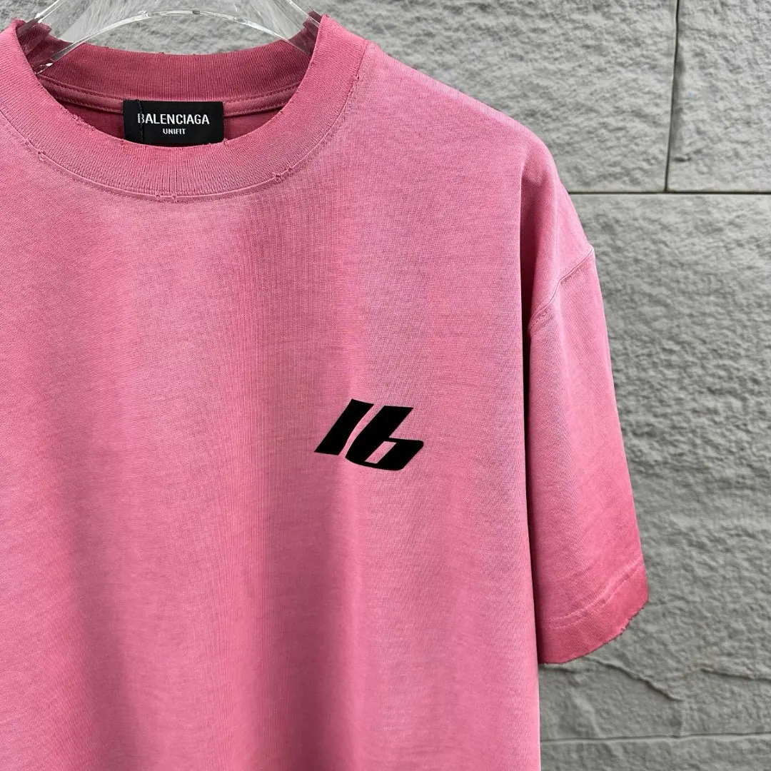 Logo-Print Distressed Cotton-Jersey T-Shirt D14512085 — view 9