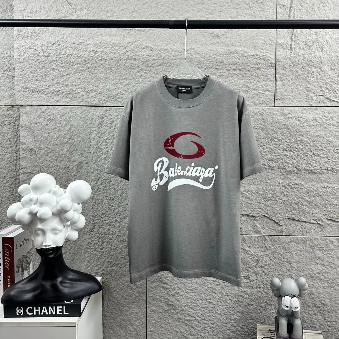 Logo-Flocked Distressed Cotton T-Shirt D14512081