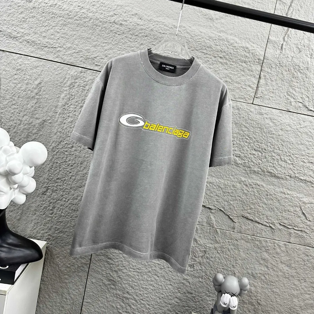 Distressed Logo-Embellished Cotton T-Shirt D14512077 — view 3