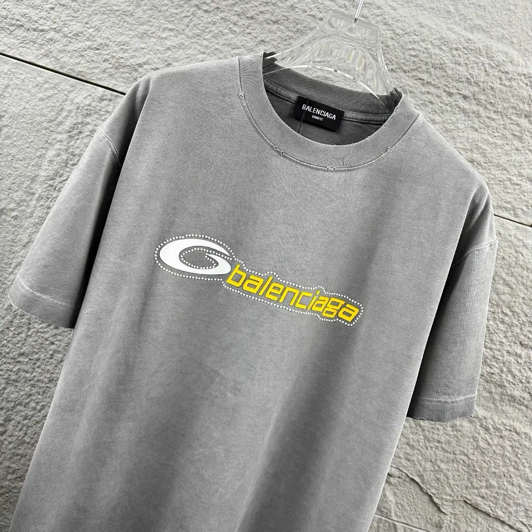 Distressed Logo-Embellished Cotton T-Shirt D14512077 — view 7