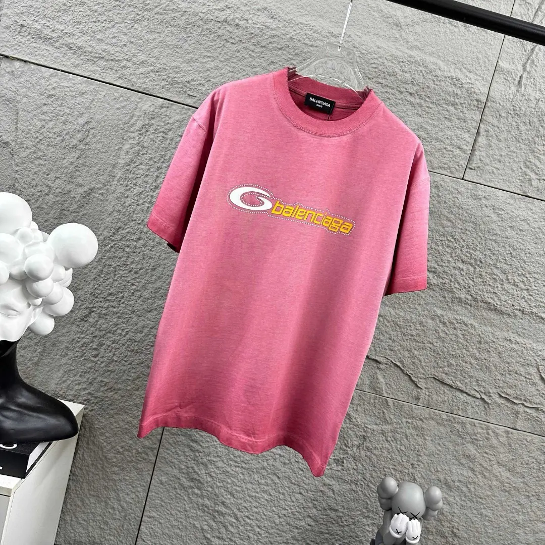Distressed Logo-Print Cotton T-Shirt D14512078 — view 2
