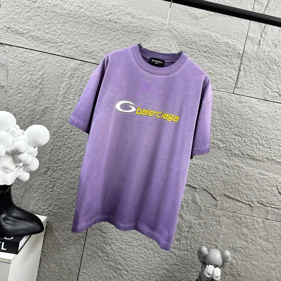Distressed Logo-Print Cotton T-Shirt D14512080 — view 2