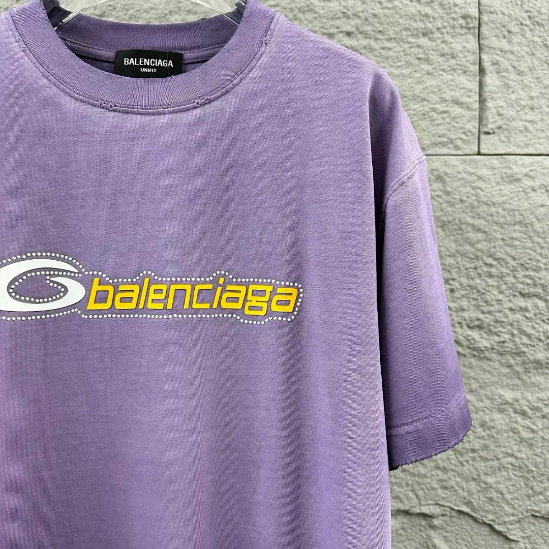Distressed Logo-Print Cotton T-Shirt D14512080 — view 3