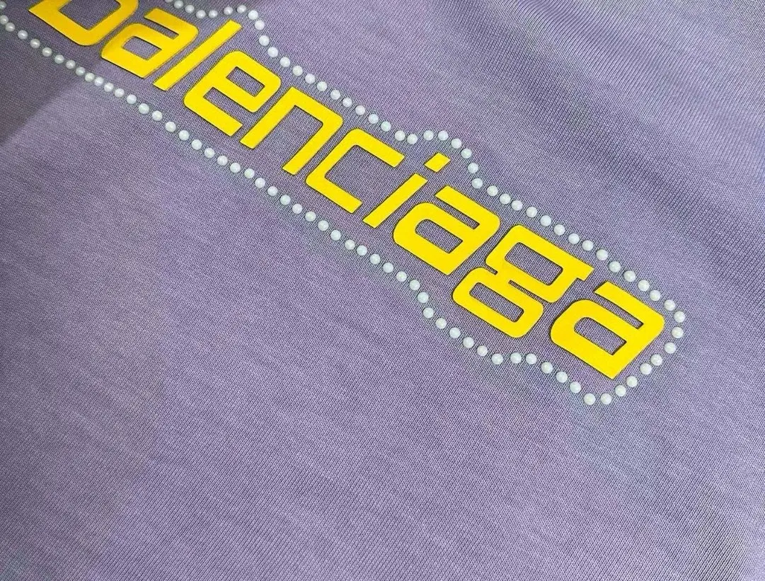 Distressed Logo-Print Cotton T-Shirt D14512080 — view 5
