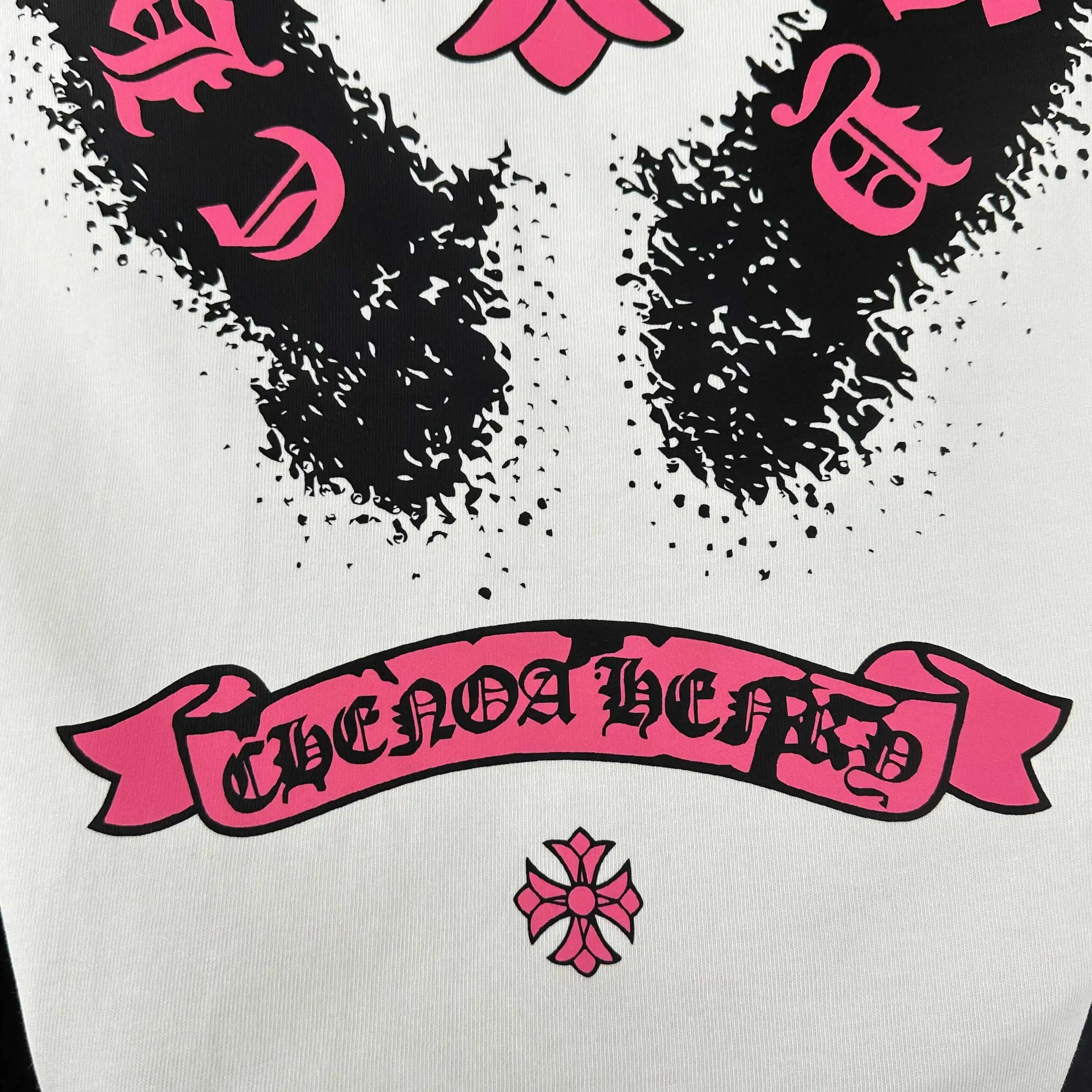Distressed Logo Graphic Cotton T-Shirt D14512096 — view 7