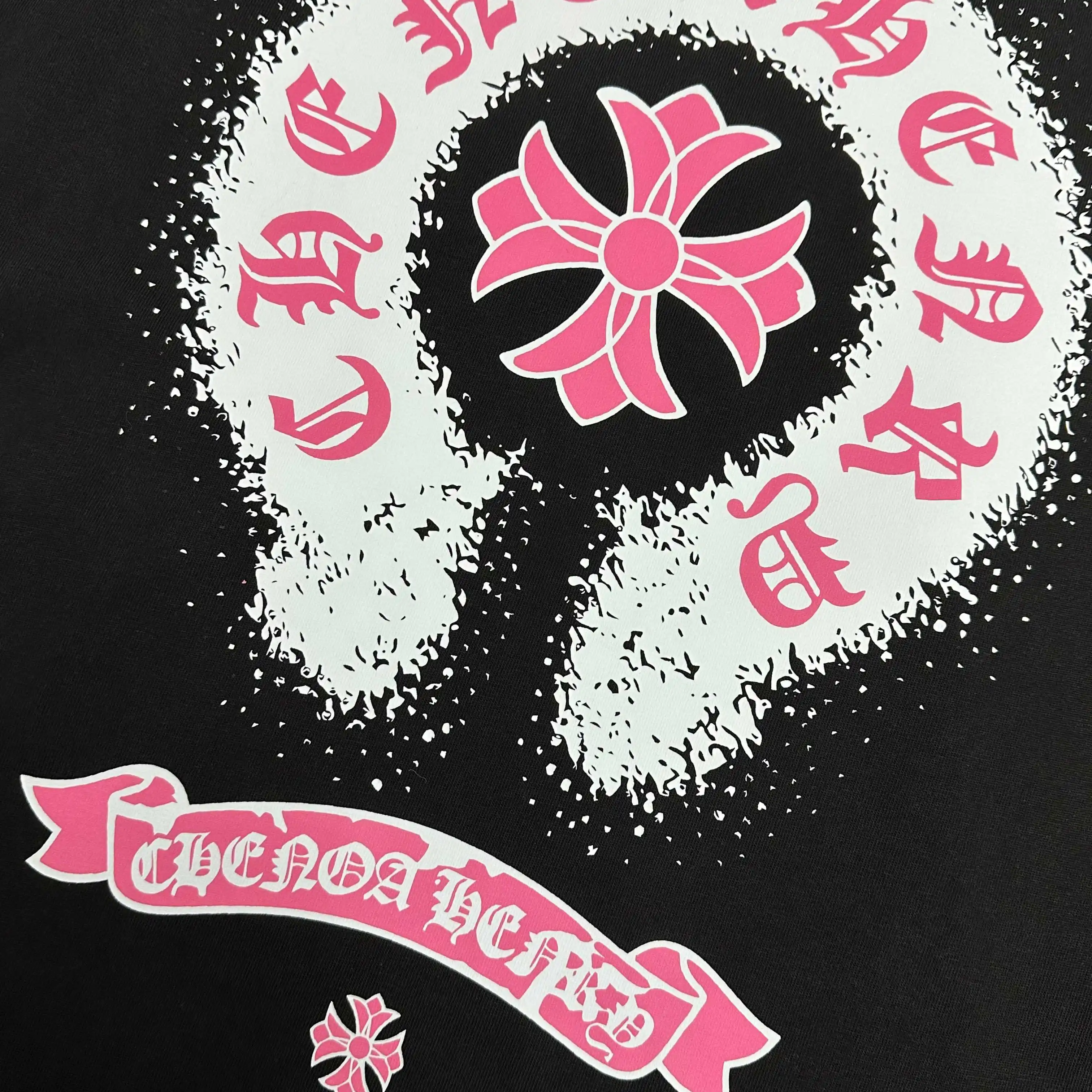 Distressed Graphic Print Cotton T-Shirt D14512097 — view 8