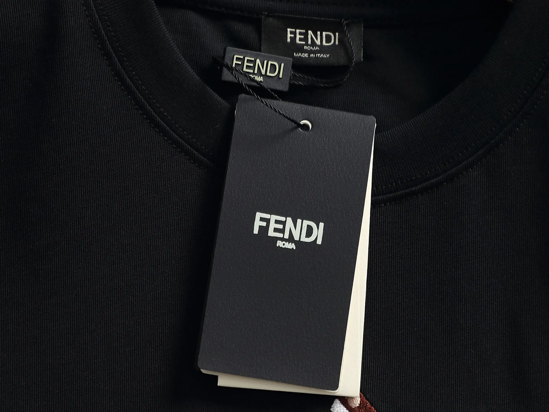 Logo Embroidered Cotton-Jersey T-Shirt D14514006 — view 5