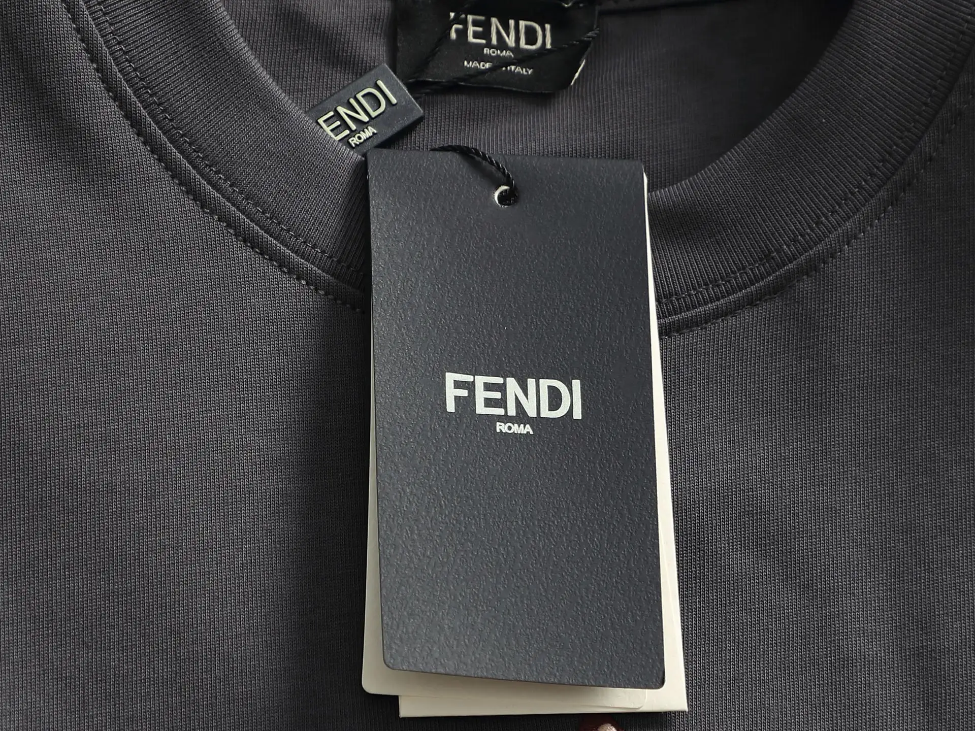 Logo-Embroidered Cotton-Jersey T-Shirt D14514007 — view 6