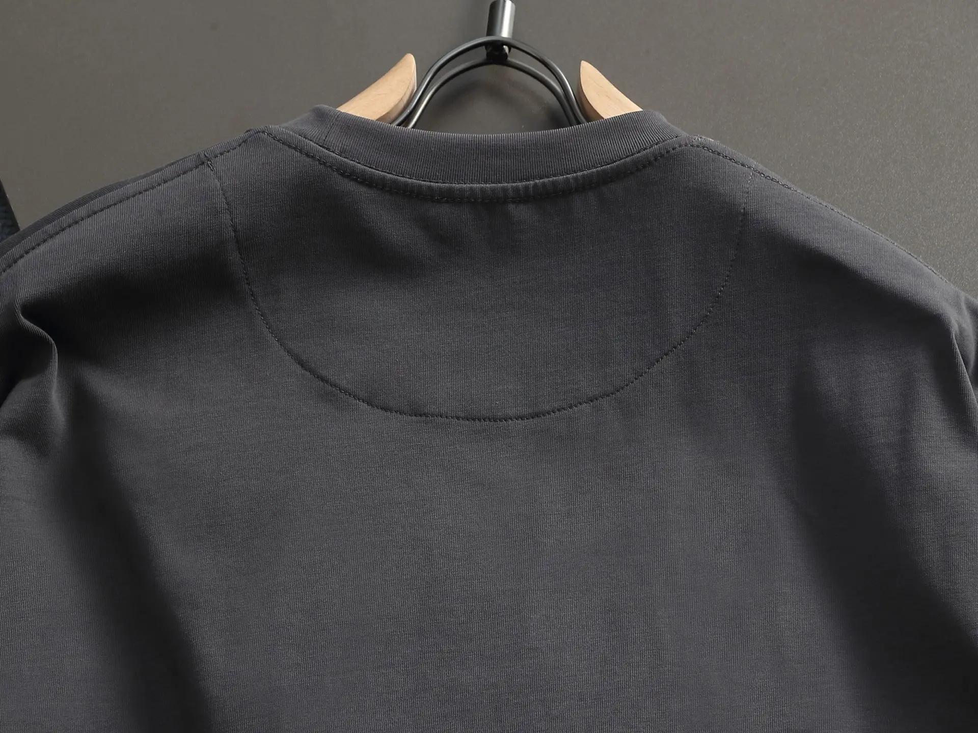 Logo-Embroidered Cotton-Jersey T-Shirt D14514007 — view 10