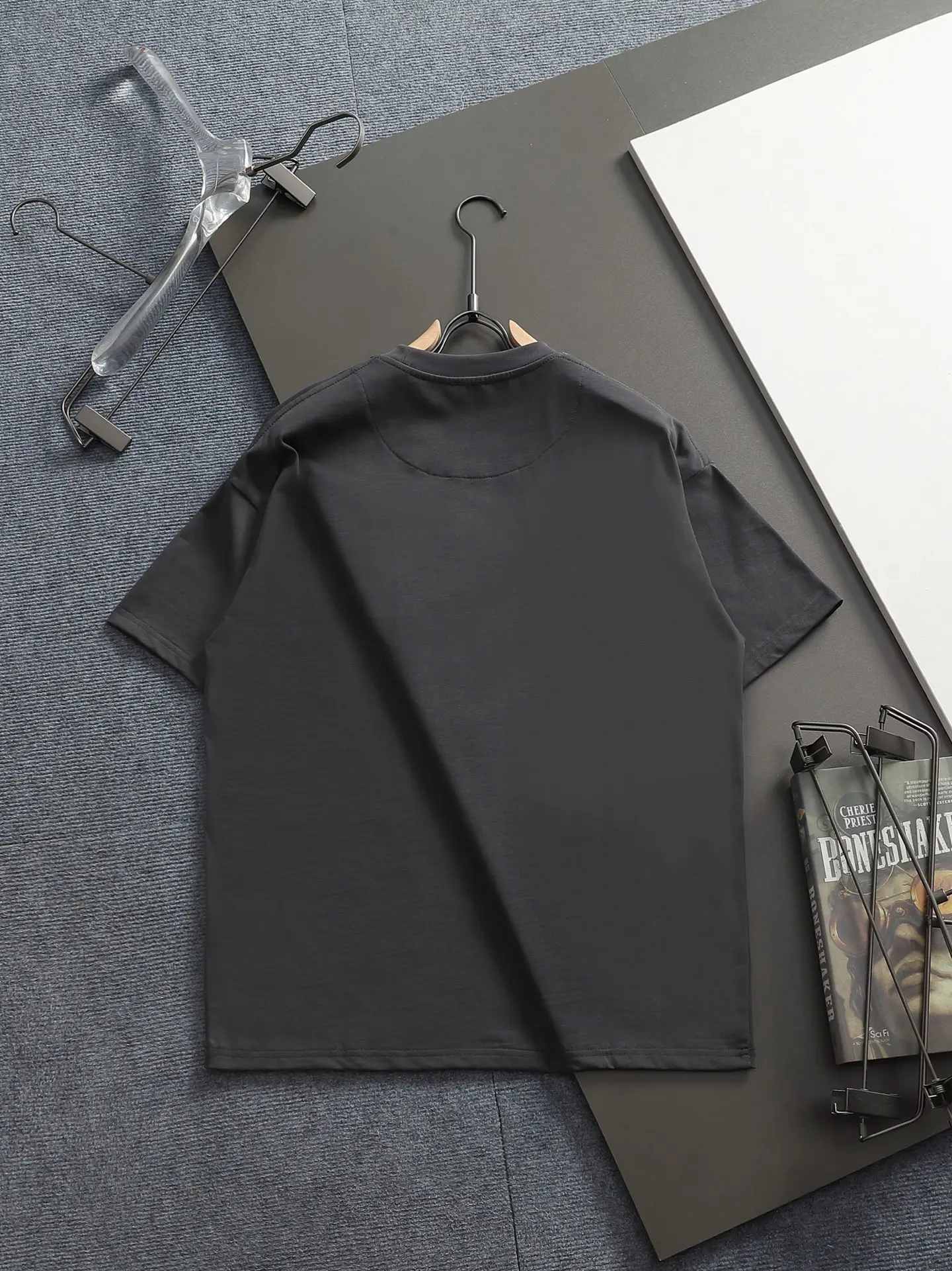 Logo-Embroidered Cotton-Jersey T-Shirt D14514007 — view 11