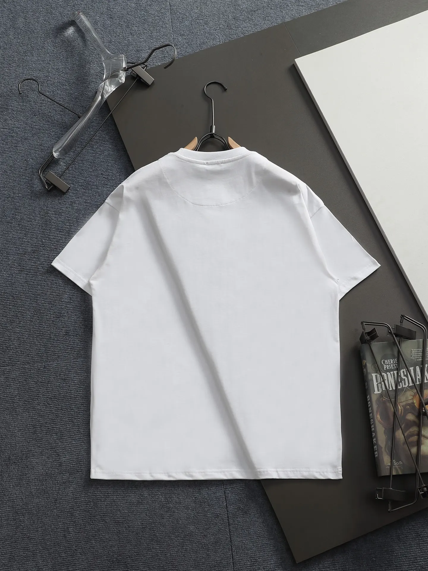 Logo Embroidered Cotton-Jersey T-Shirt D14514008 — view 11