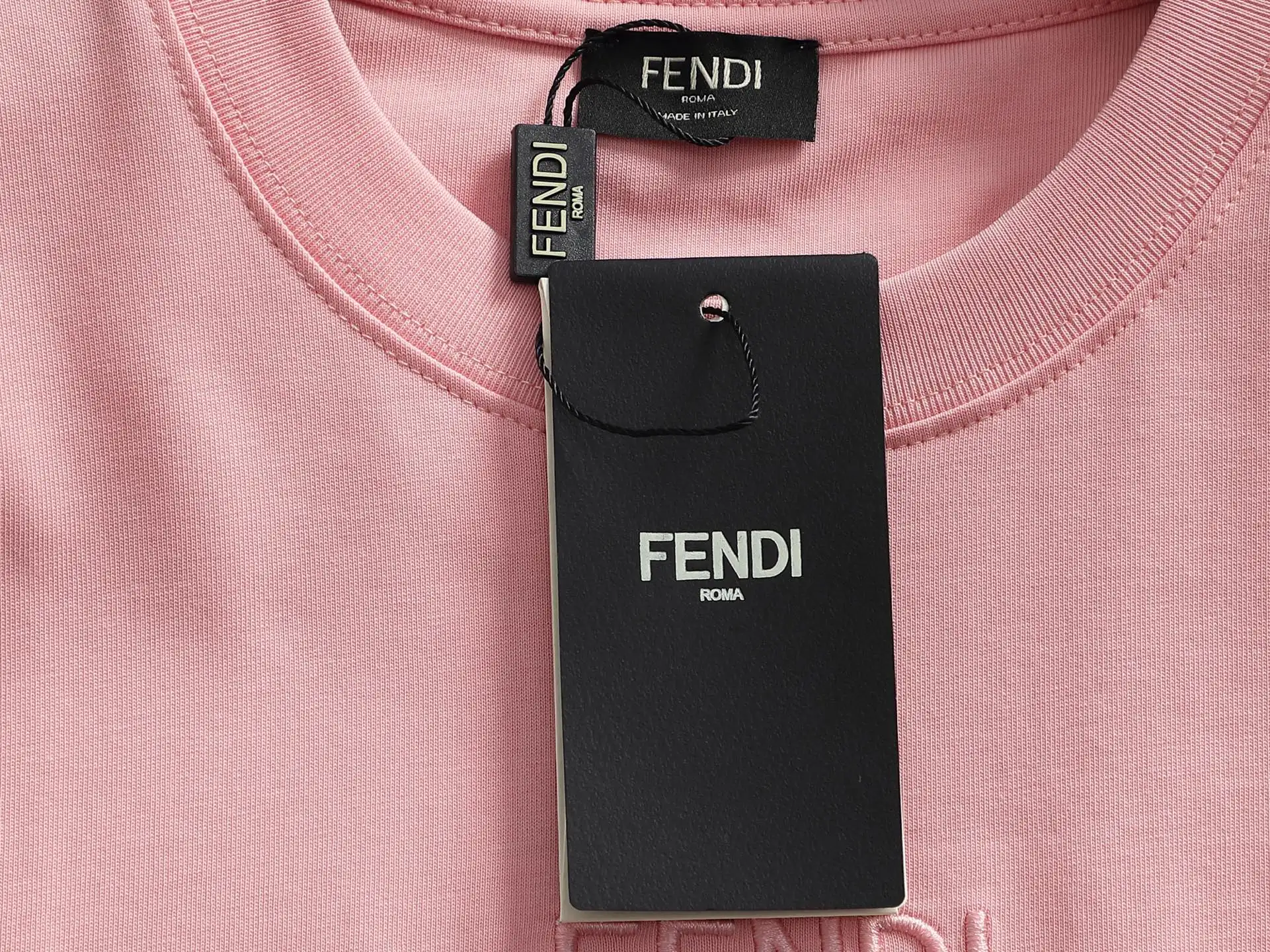 Logo-Embroidered Cotton-Jersey T-Shirt D14514219 — view 5