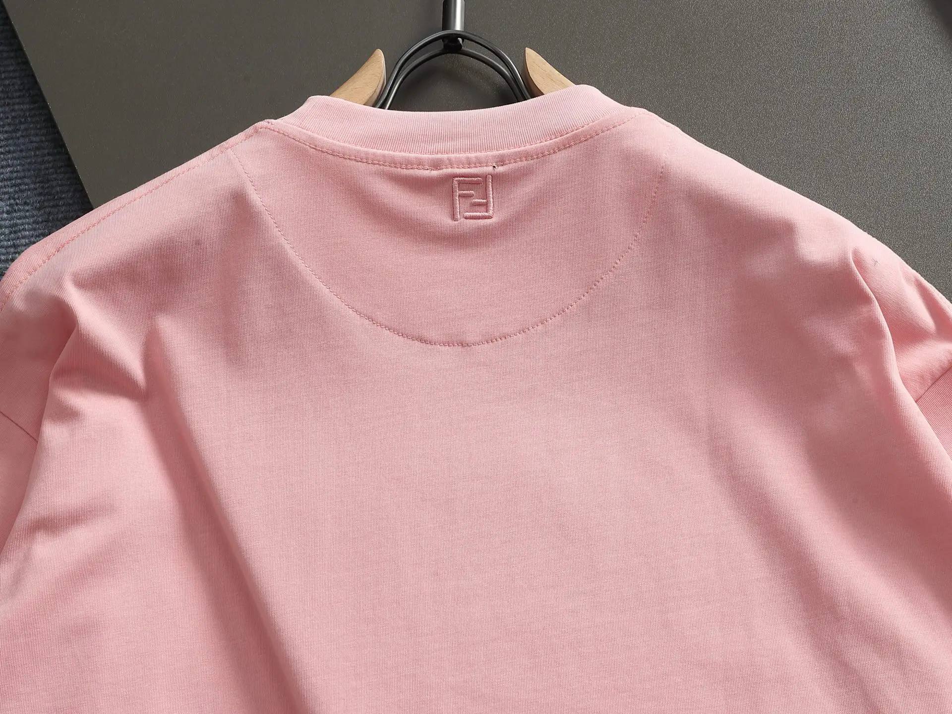Logo-Embroidered Cotton-Jersey T-Shirt D14514219 — view 11