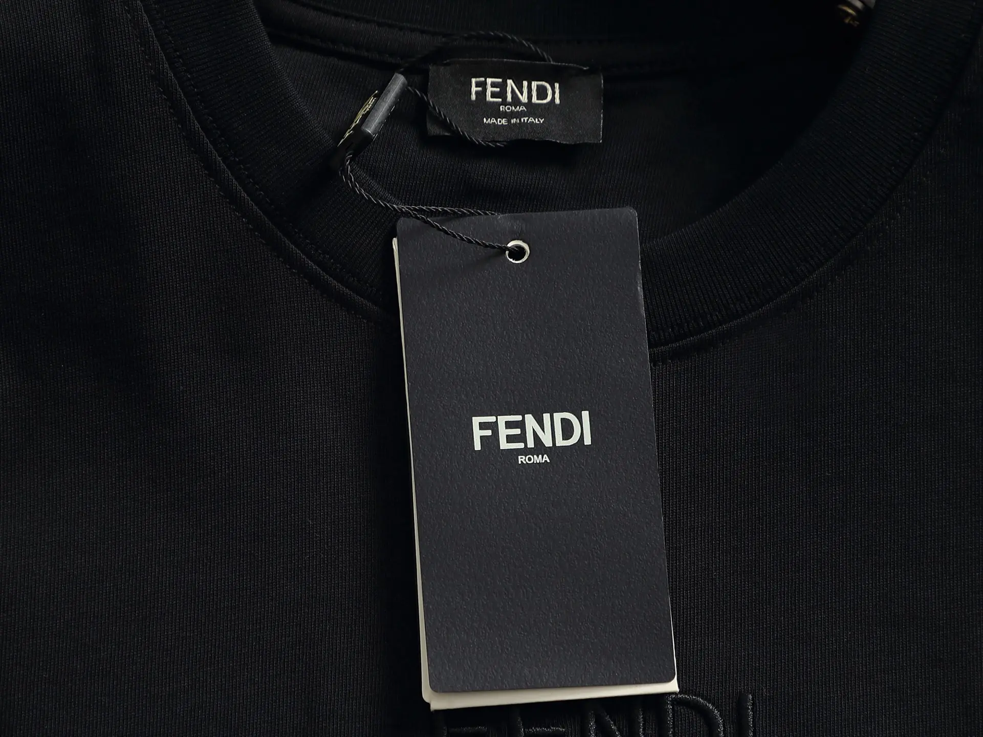 Logo-Embroidered Cotton-Jersey T-Shirt D14514217 — view 6