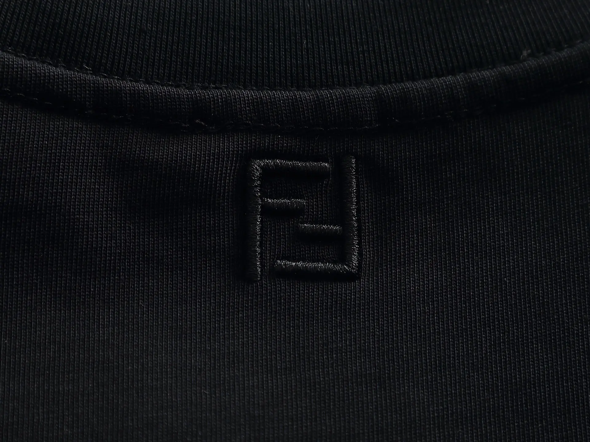 Logo-Embroidered Cotton-Jersey T-Shirt D14514217 — view 10