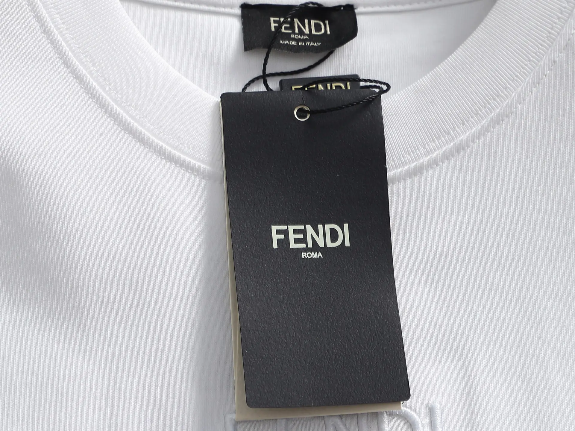 Logo-Embroidered Cotton-Jersey T-Shirt D14514218 — view 7