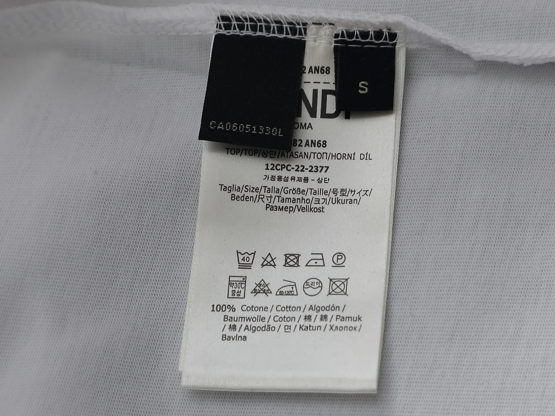 Logo-Embroidered Cotton-Jersey T-Shirt D14514218 — view 10