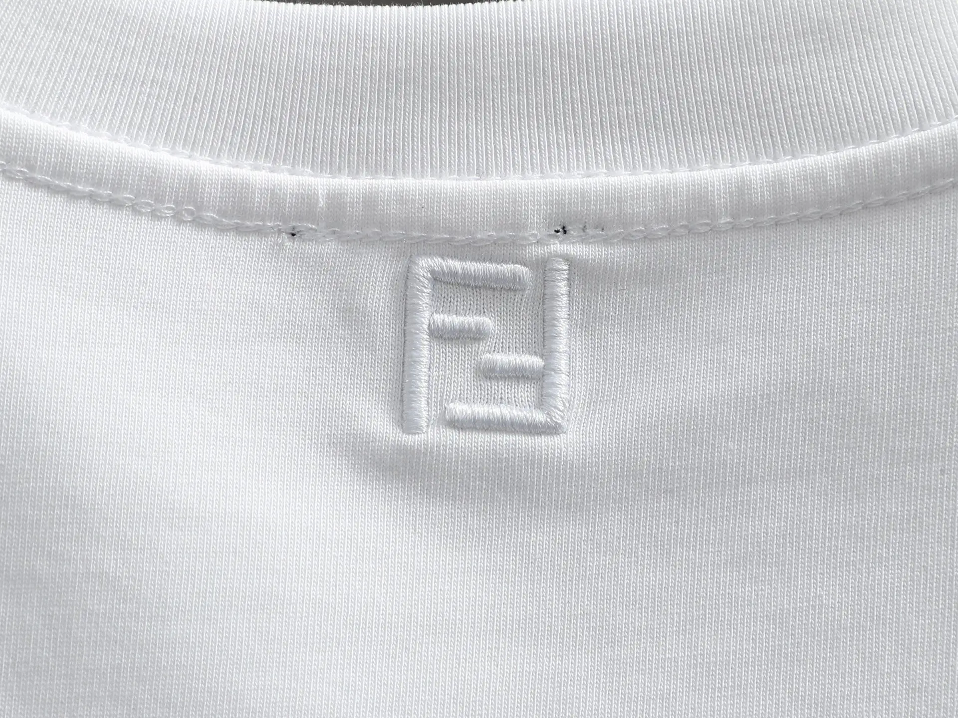 Logo-Embroidered Cotton-Jersey T-Shirt D14514218 — view 11