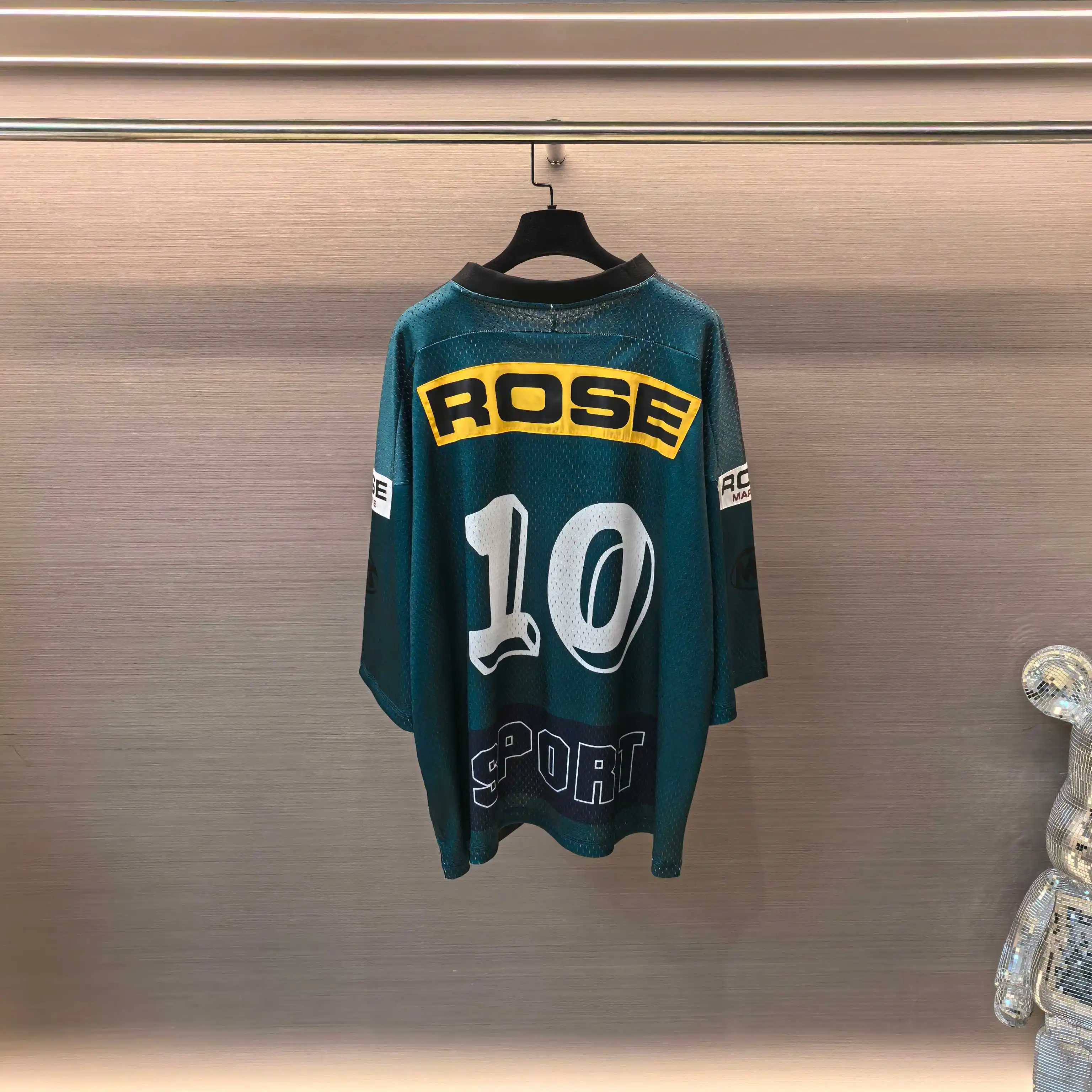 Martine Rose Oversized Striped Football Jersey D14522494 — view 2
