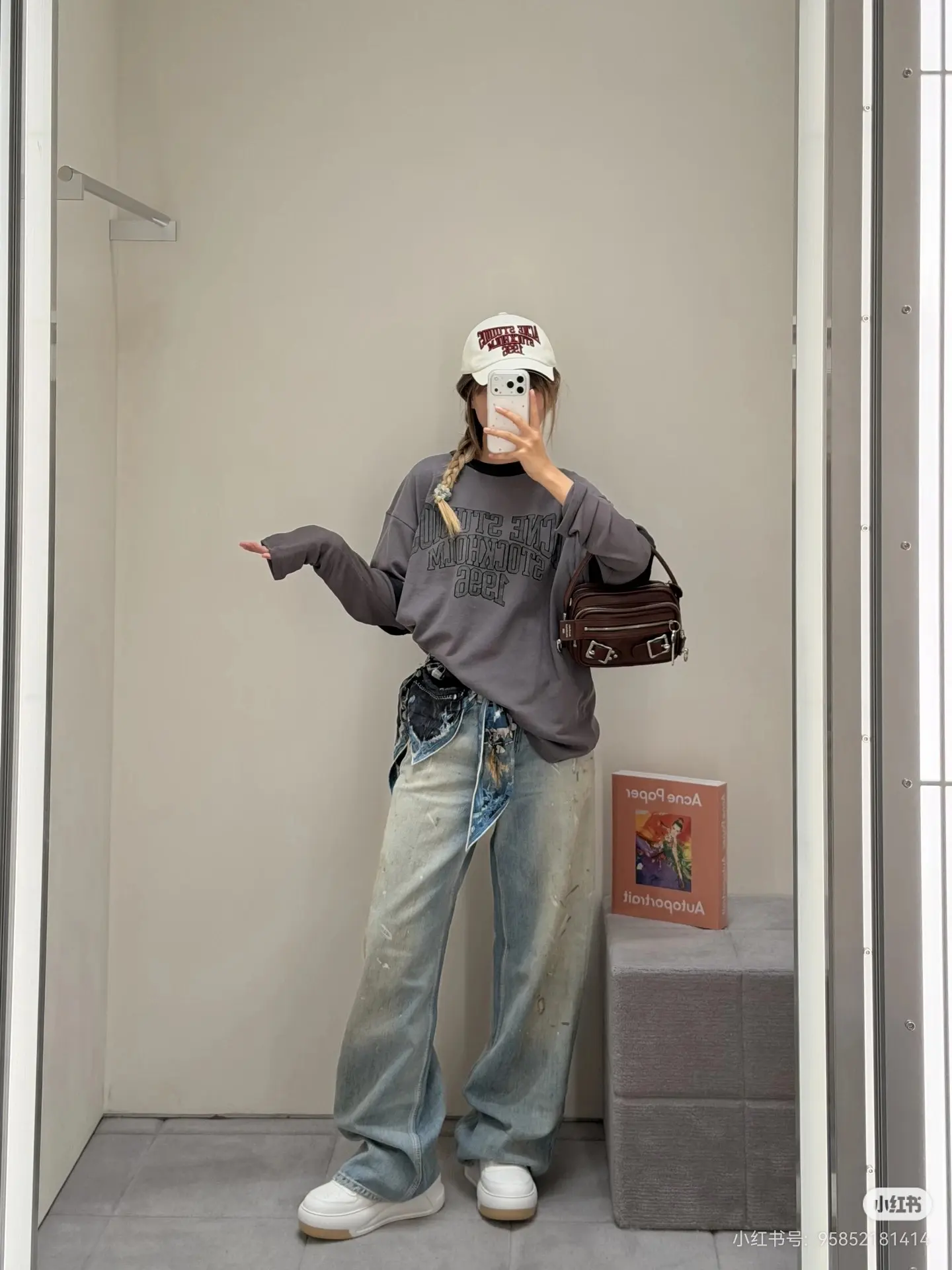 Logo Print Layered Long-Sleeve T-Shirt D15022447 — view 6