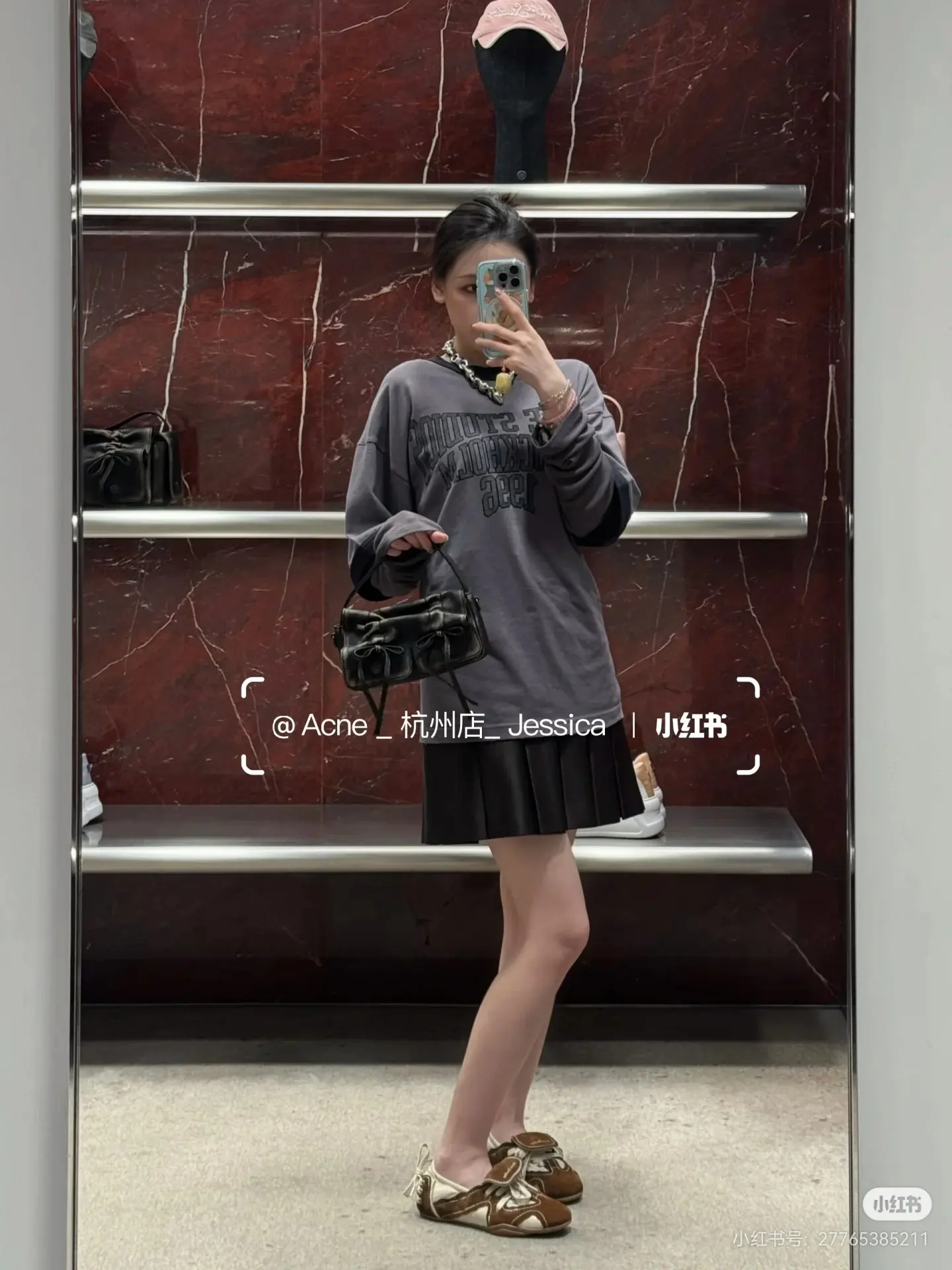 Acne Studios Layered-Look Logo Long-Sleeve T-Shirt D15022448 — view 3