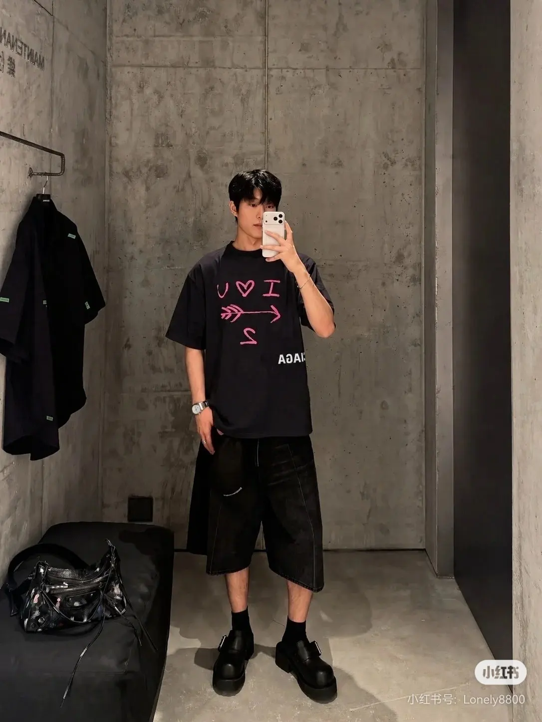Valentine's Day Heart Print T-Shirt D15022315