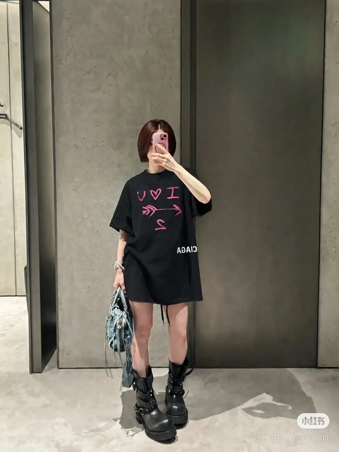 Valentine's Day Heart Print T-Shirt D15022315 — view 6