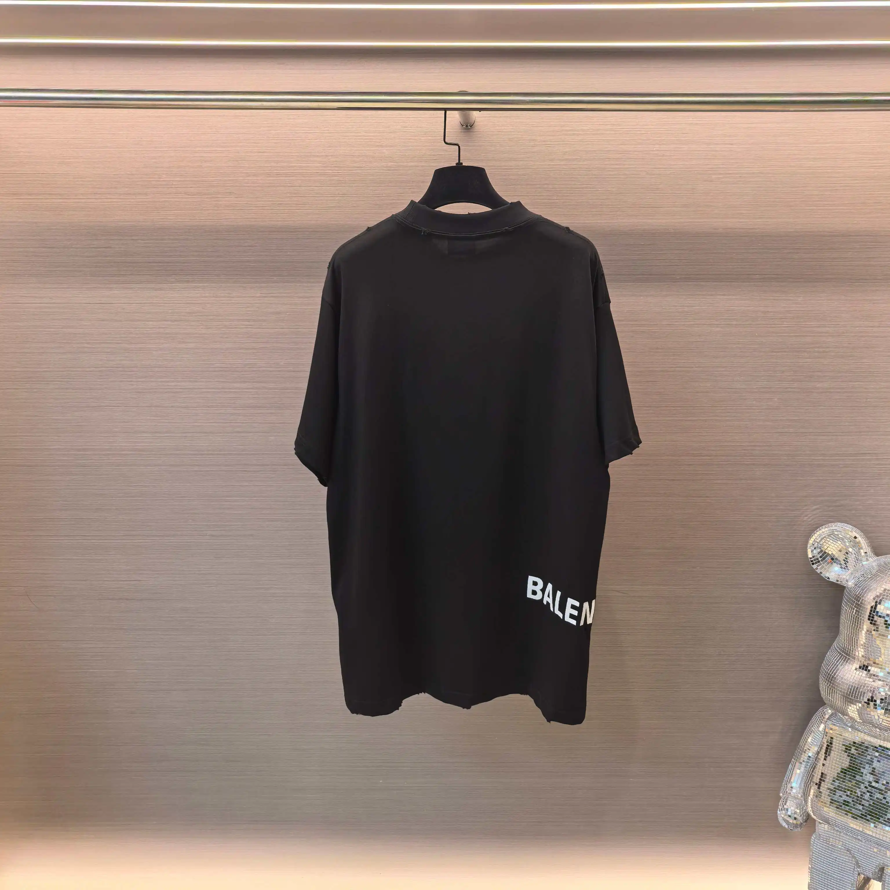 Valentine's Day Heart Print Oversized T-Shirt D15022316 — view 2