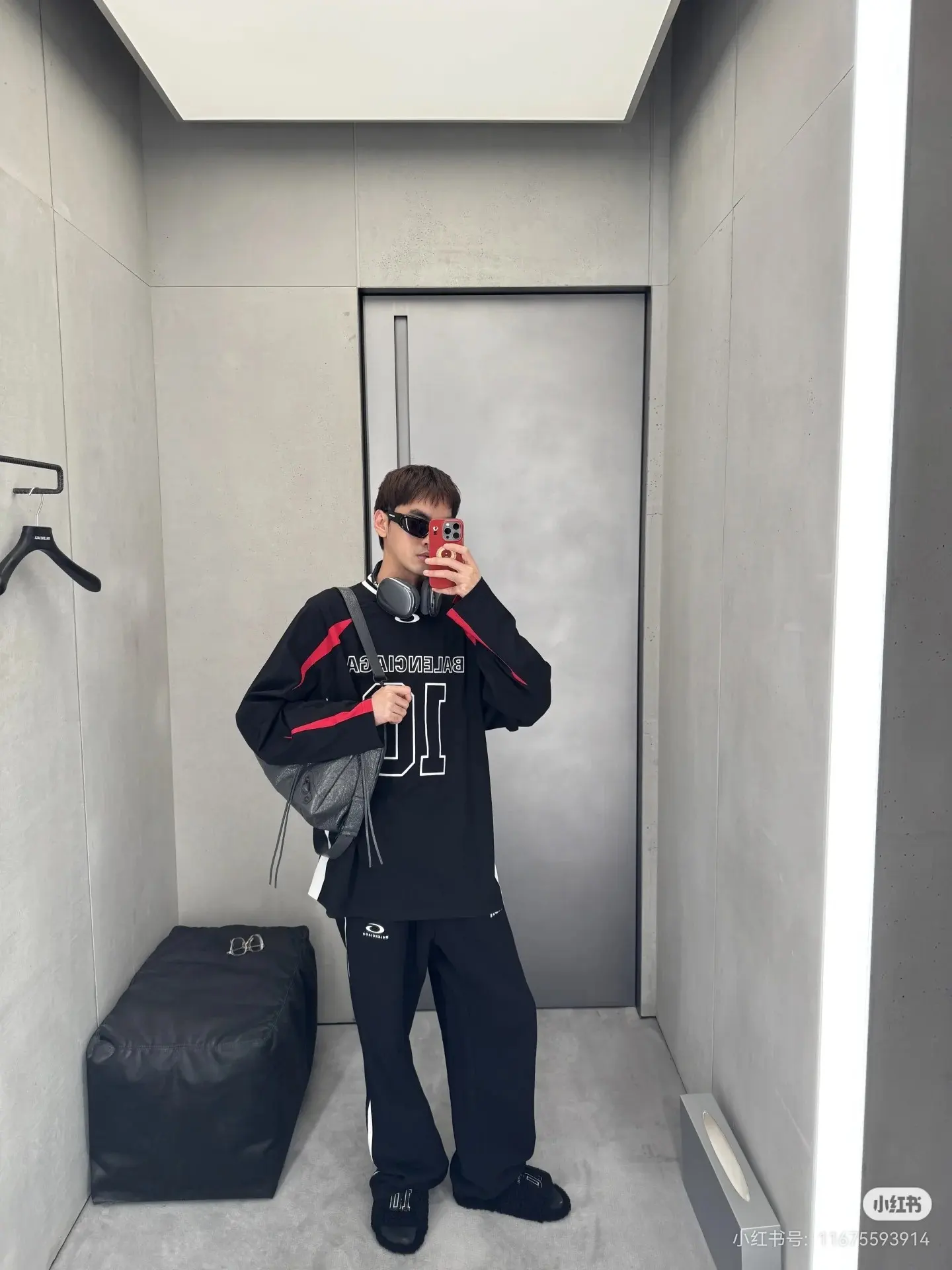 Balenciaga x NBA Oversized Embroidered Jersey D15522362 — view 5