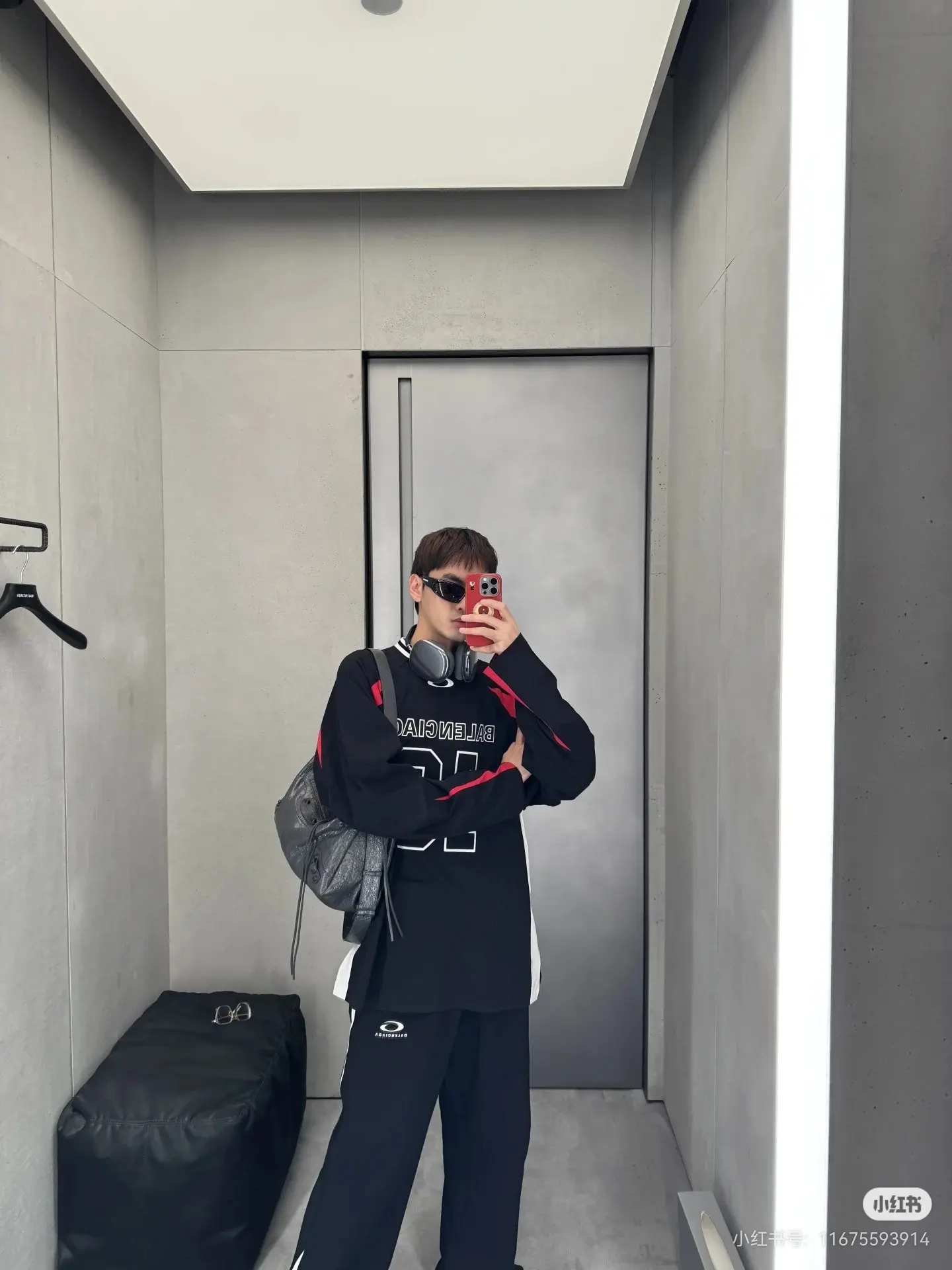 Balenciaga x NBA Oversized Embroidered Jersey D15522362 — view 6