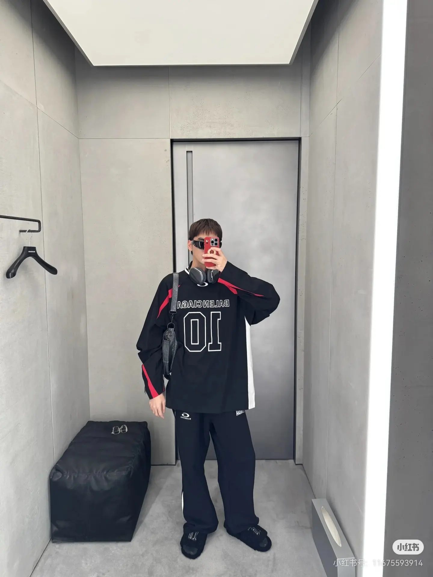 Balenciaga x NBA Oversized Embroidered Jersey D15522362 — view 7