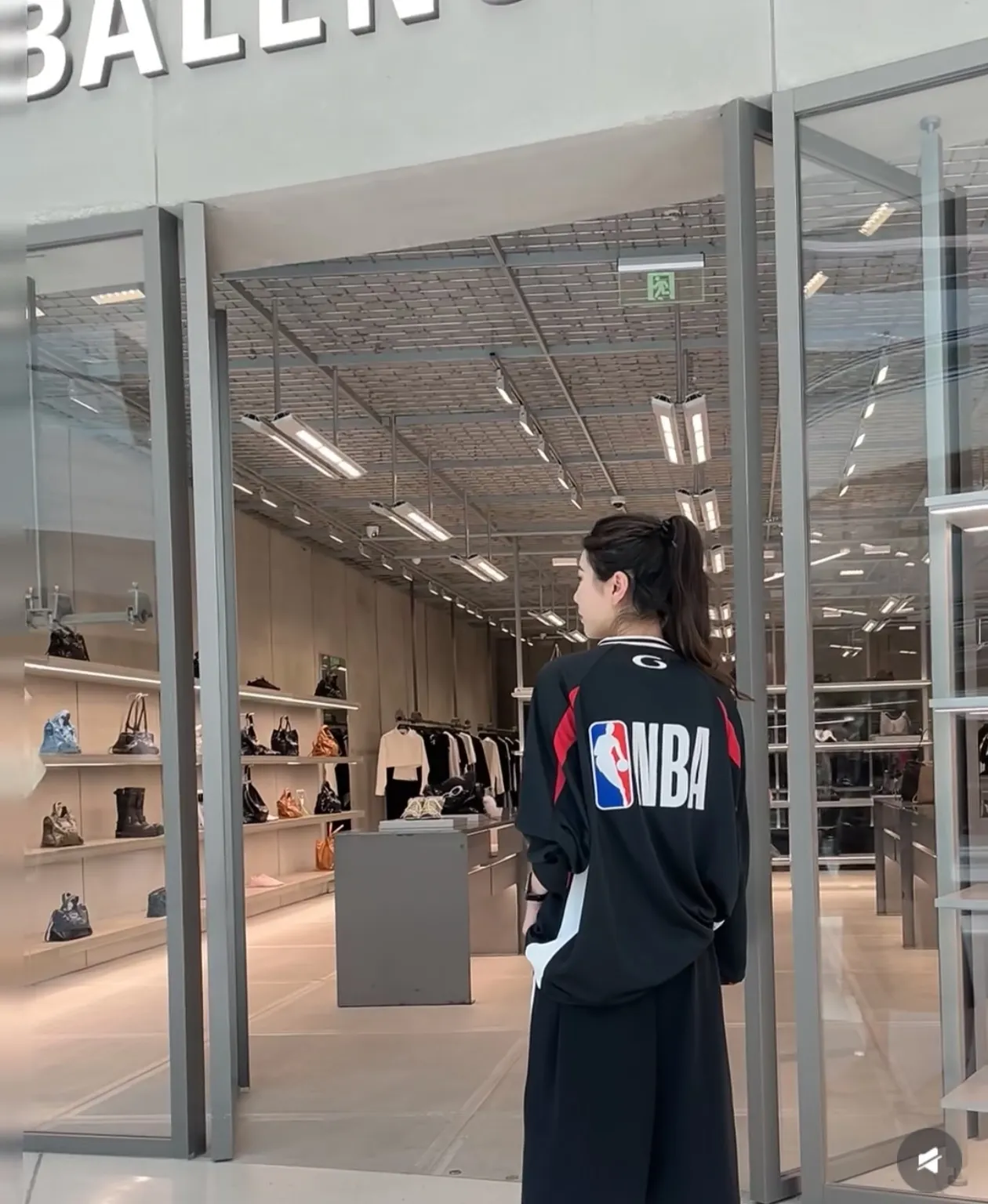 Balenciaga x NBA Oversized Embroidered Jersey D15522361 — view 6
