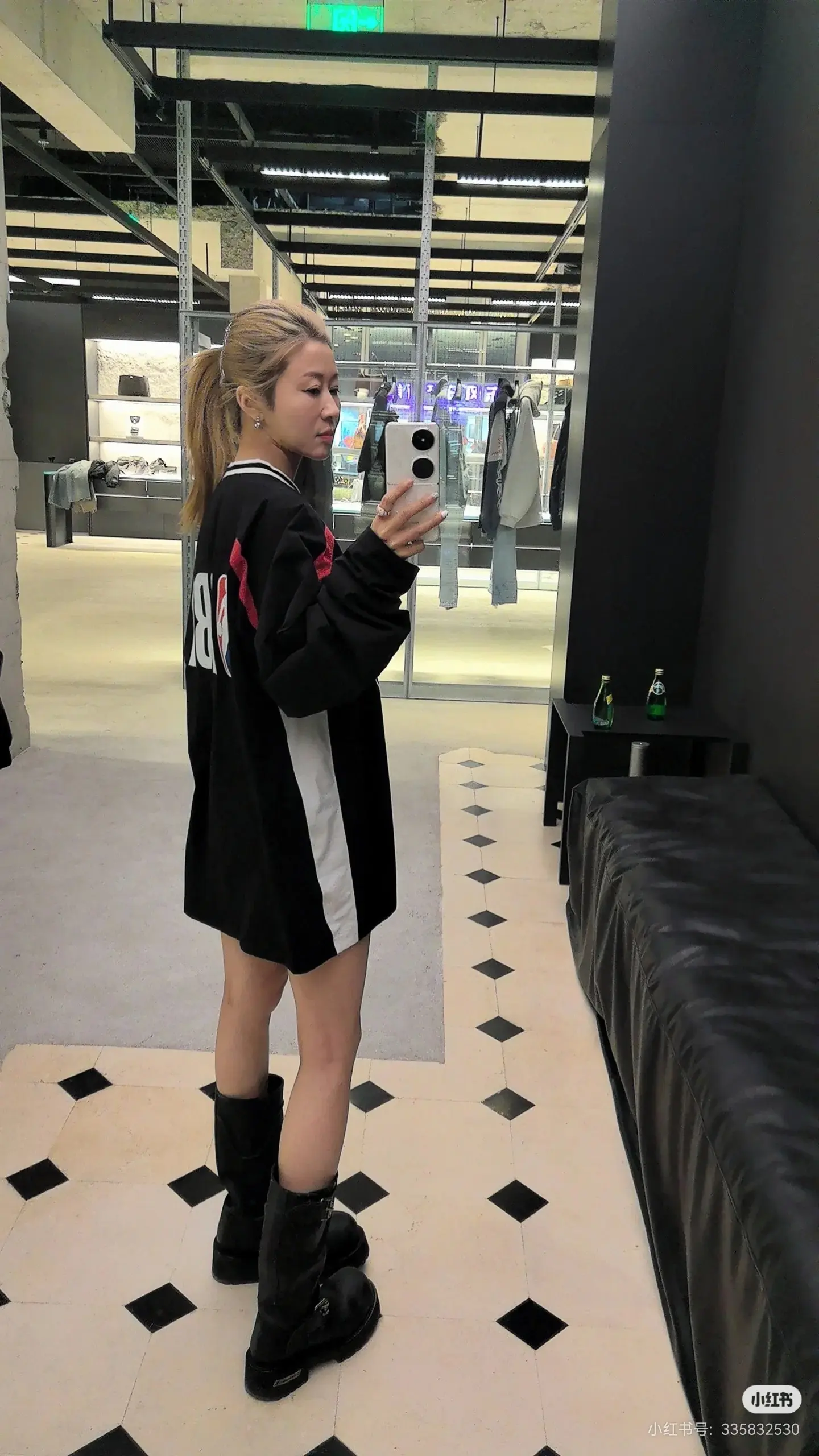 Balenciaga x NBA Oversized Embroidered Jersey D15522361 — view 8