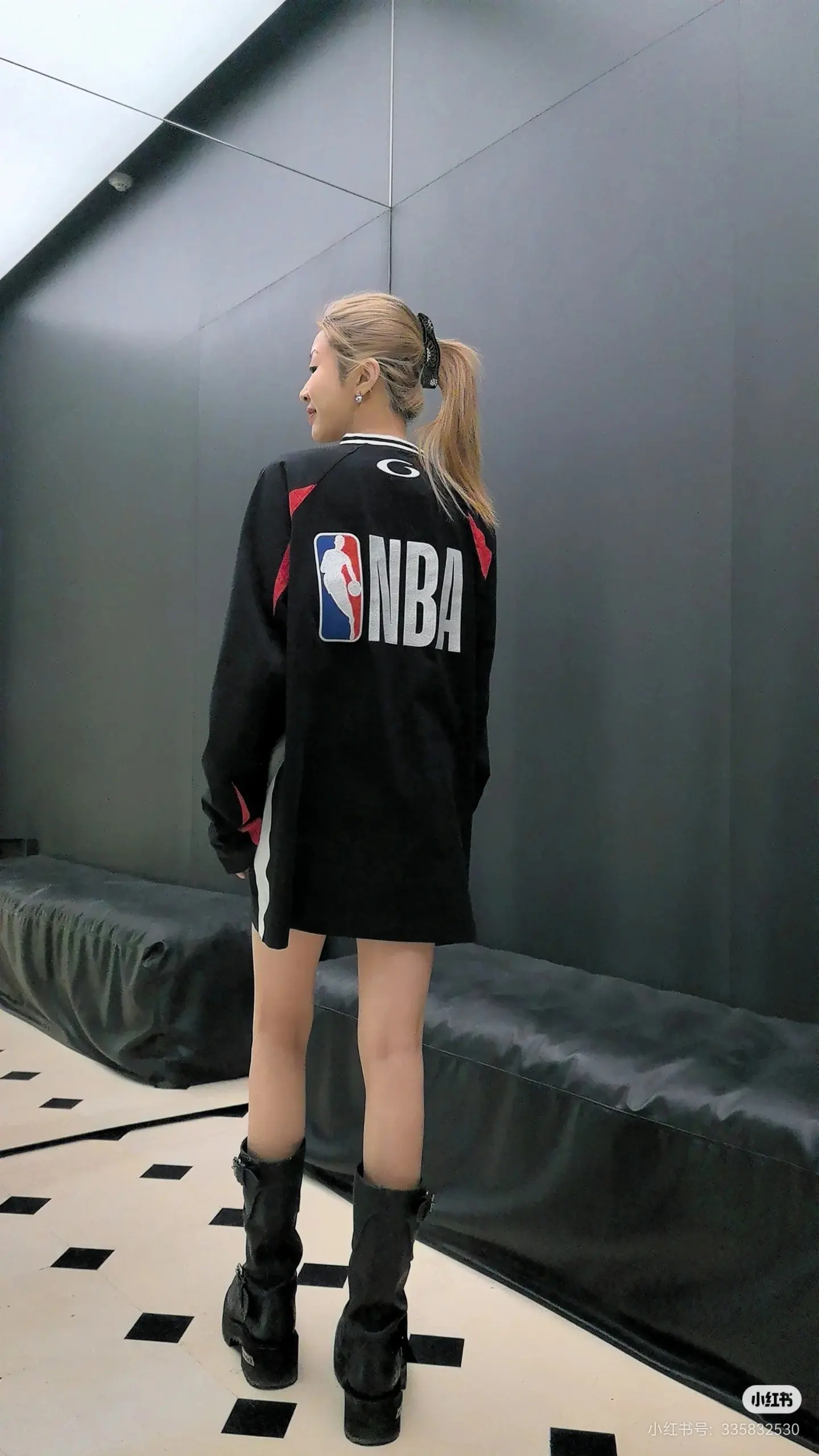 Balenciaga x NBA Oversized Embroidered Jersey D15522361 — view 9