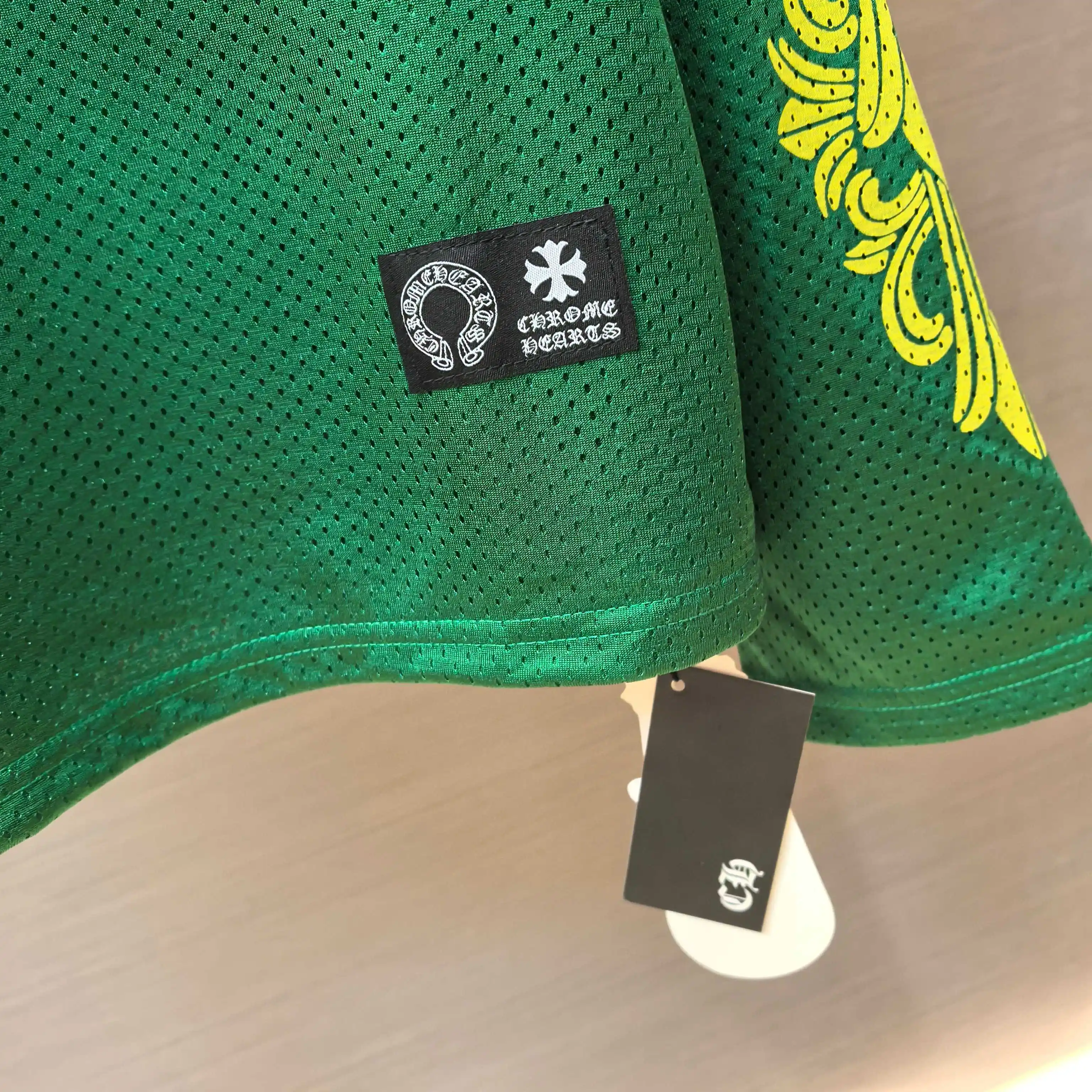 Chrome Hearts Logo Print Mesh Hockey Jersey D15522301 — view 7
