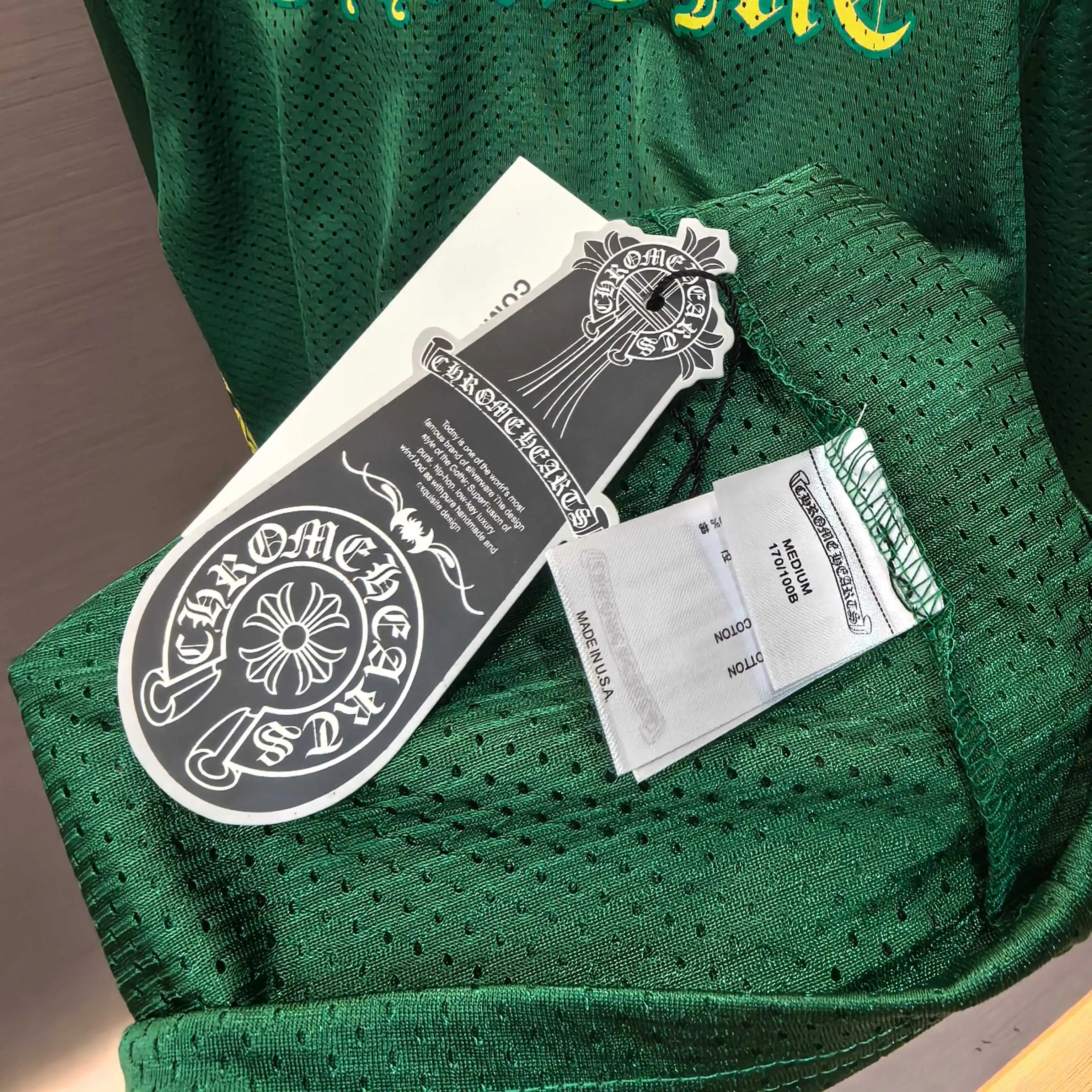 Chrome Hearts Logo Print Mesh Hockey Jersey D15522301 — view 8