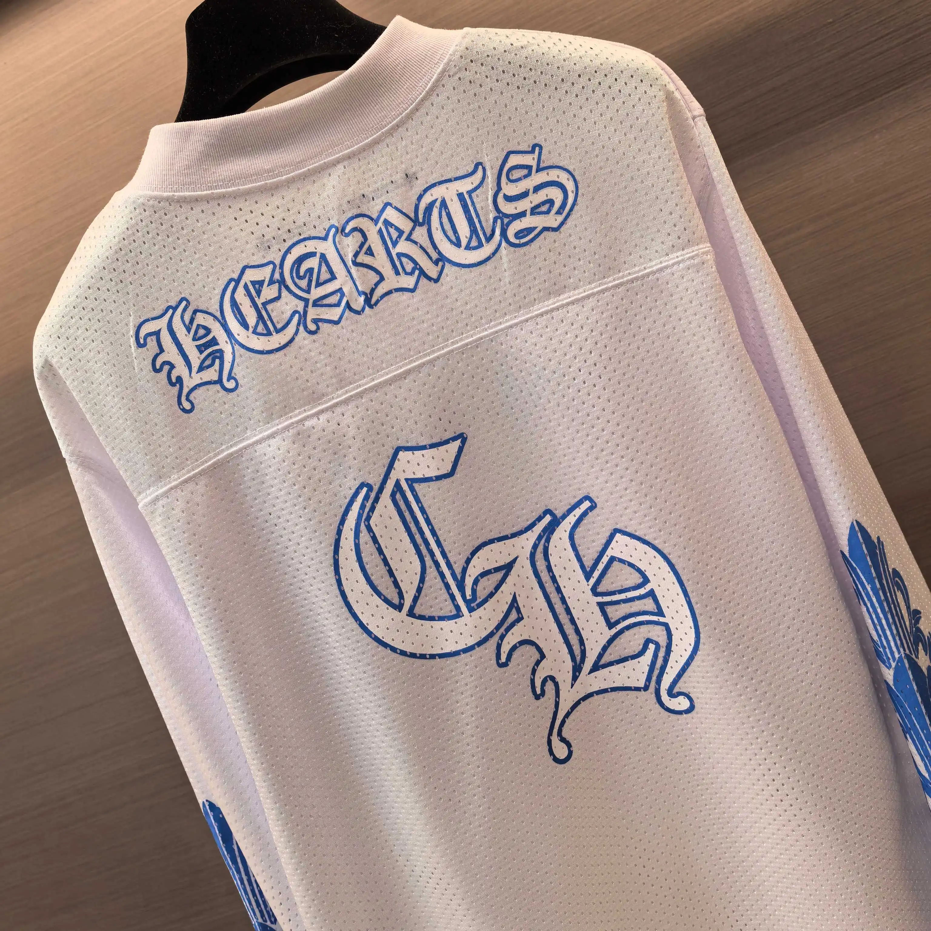 Logo-Print Mesh Hockey Jersey D15522305 — view 5