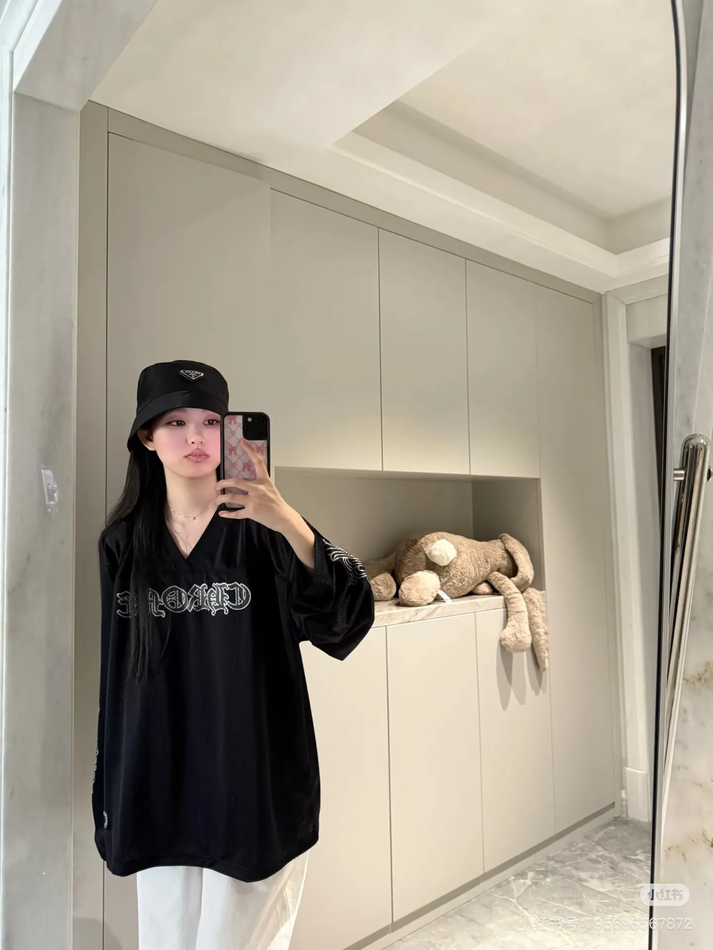 Chrome Hearts Graffiti Mesh Jersey T-Shirt D15522307 — view 3