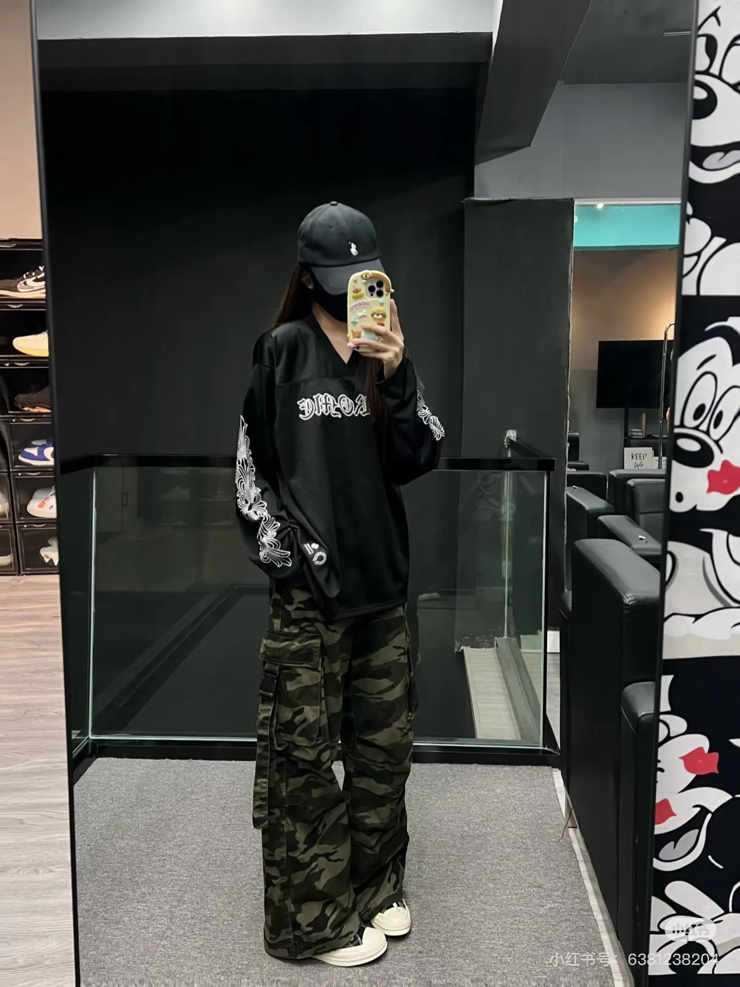 Chrome Hearts Graffiti Mesh Jersey T-Shirt D15522307 — view 9