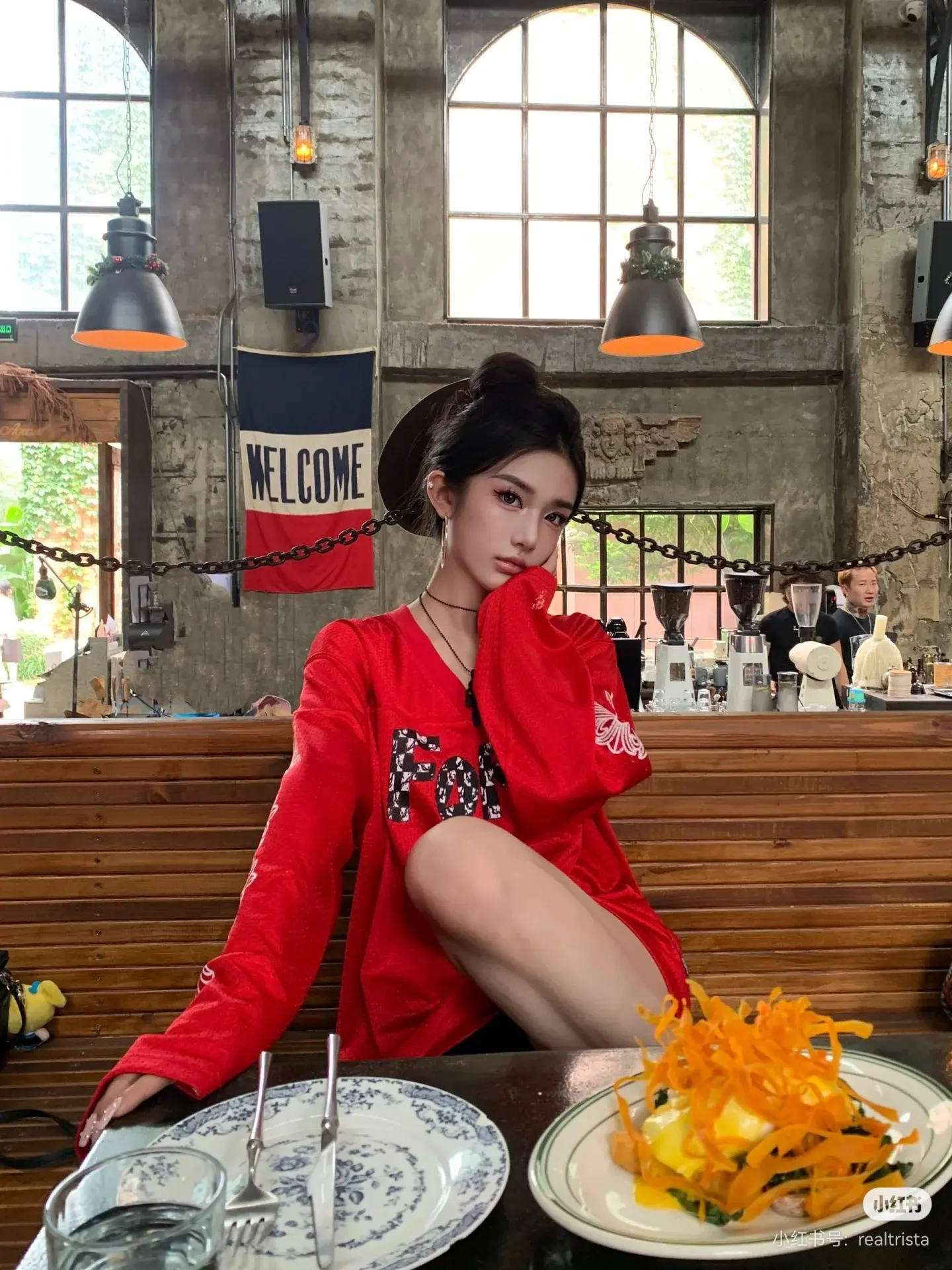 Logo Print Mesh Jersey T-Shirt D15522560 — view 7